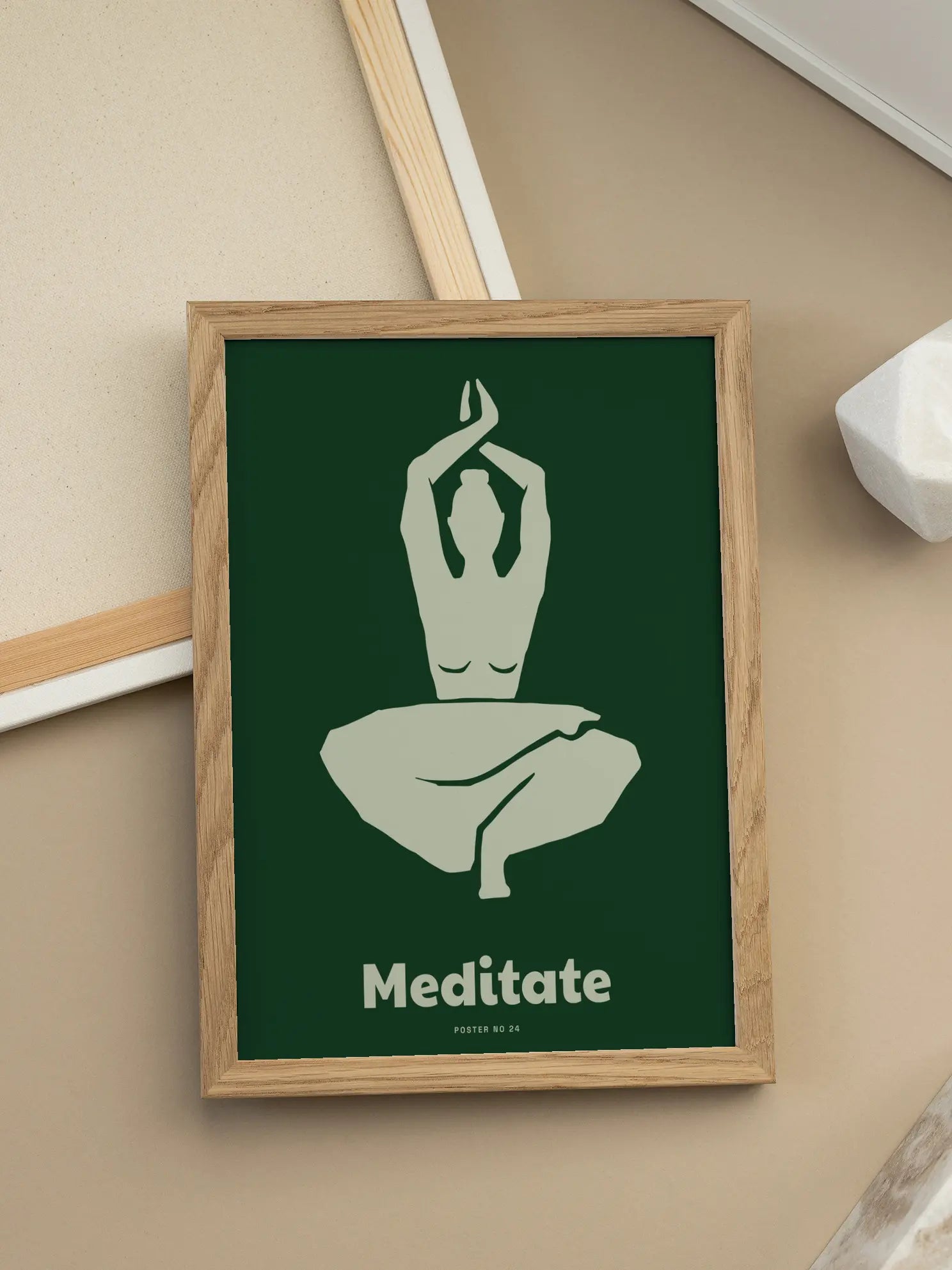 Meditate Poster