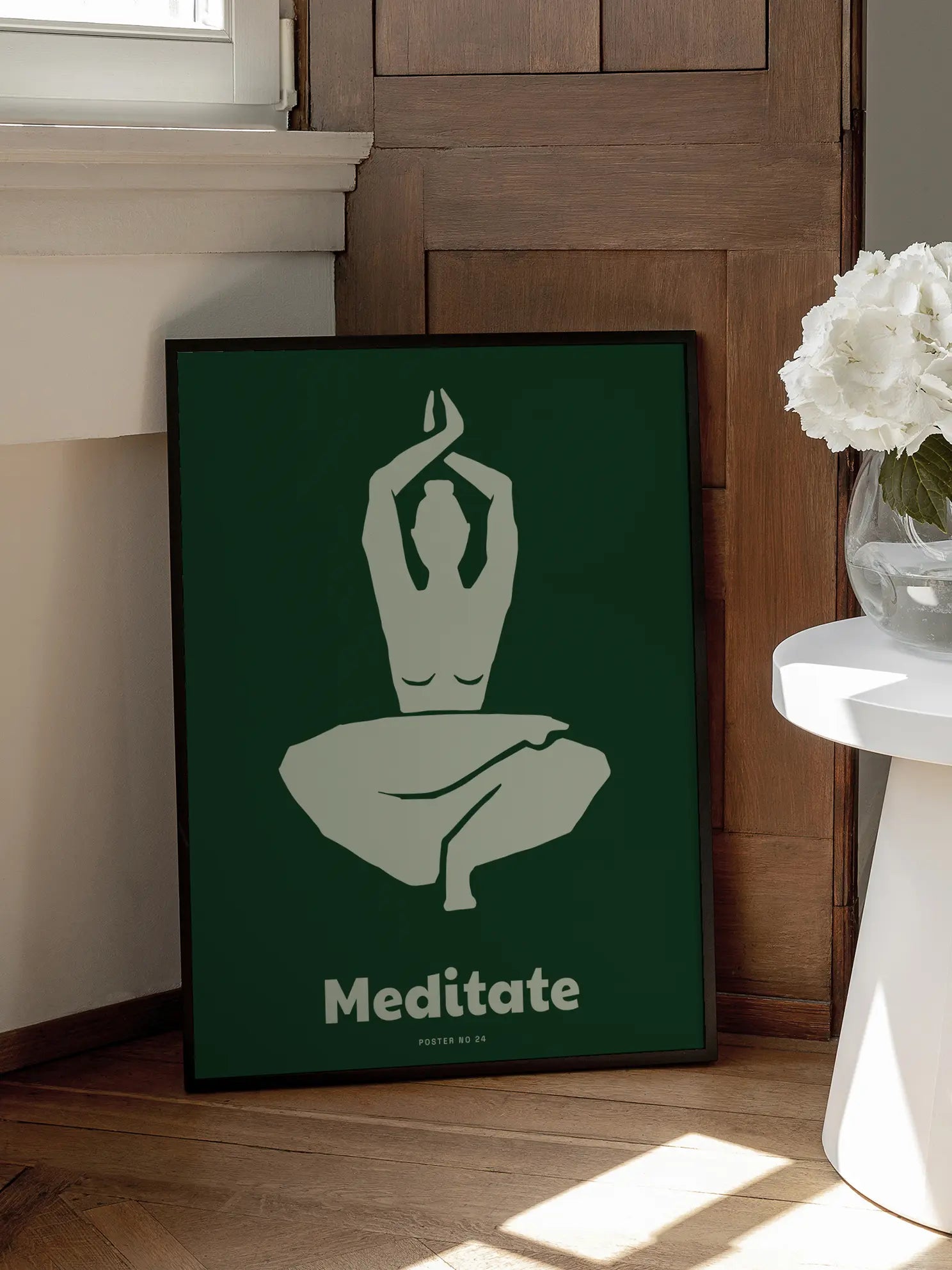 Meditate Poster