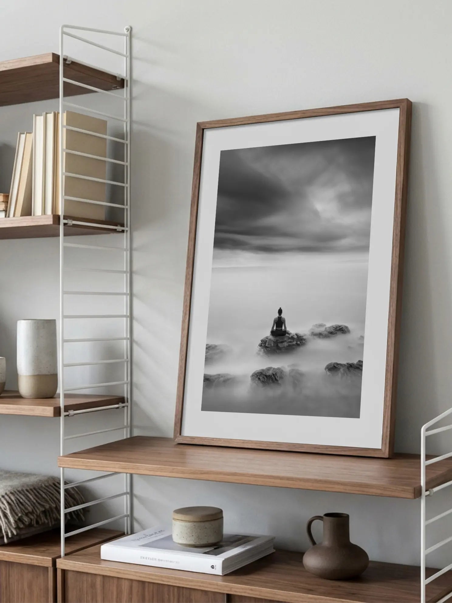 Meditation at Sea Poster