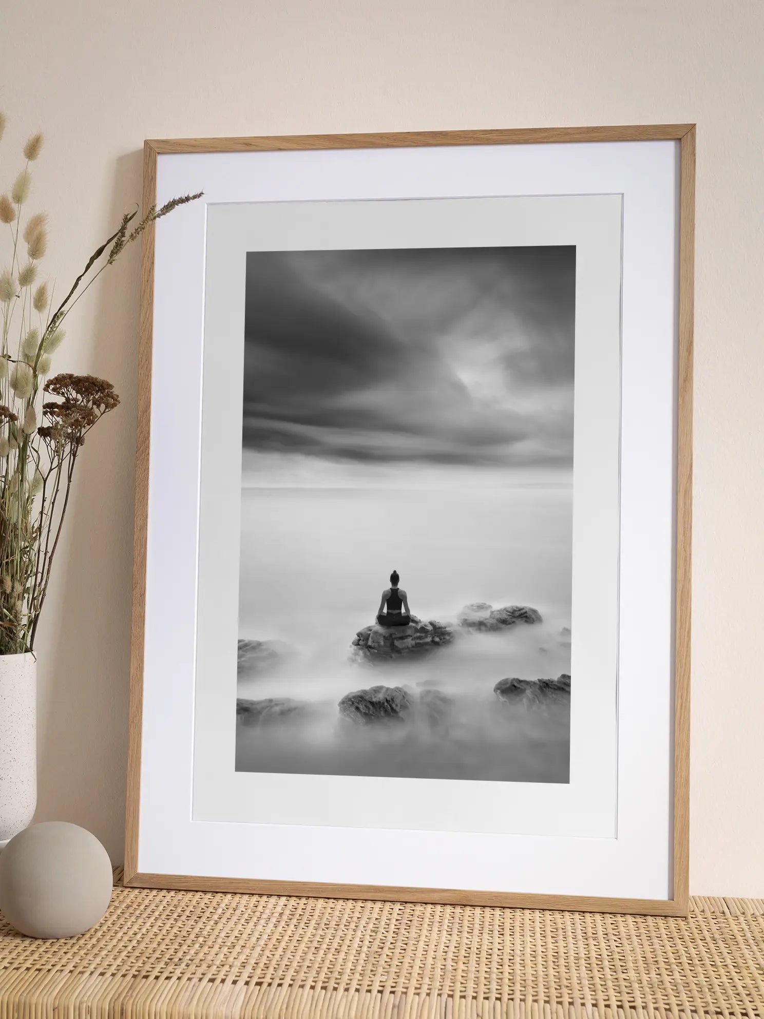 Meditation at Sea Poster