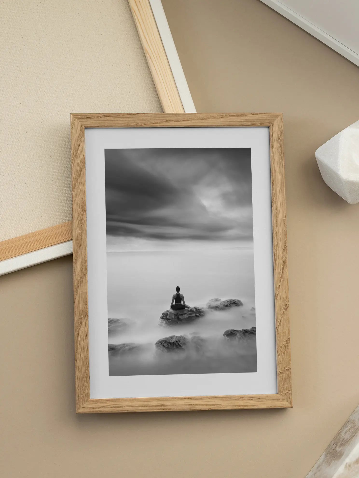 Meditation at Sea Poster