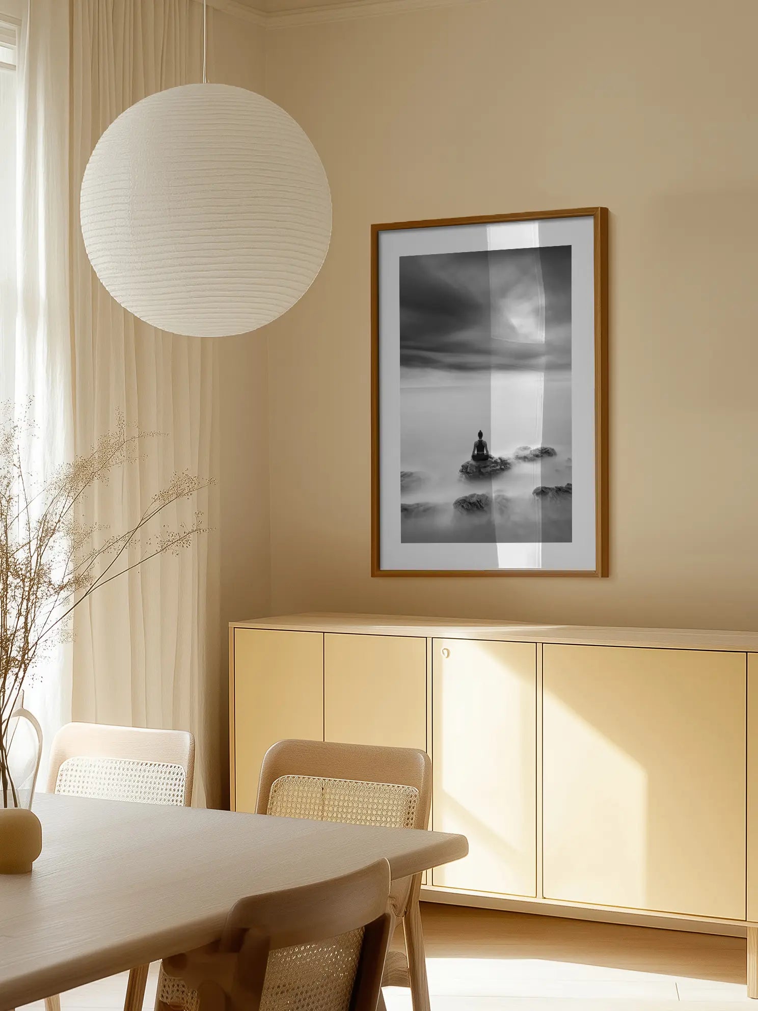 Meditation at Sea Poster