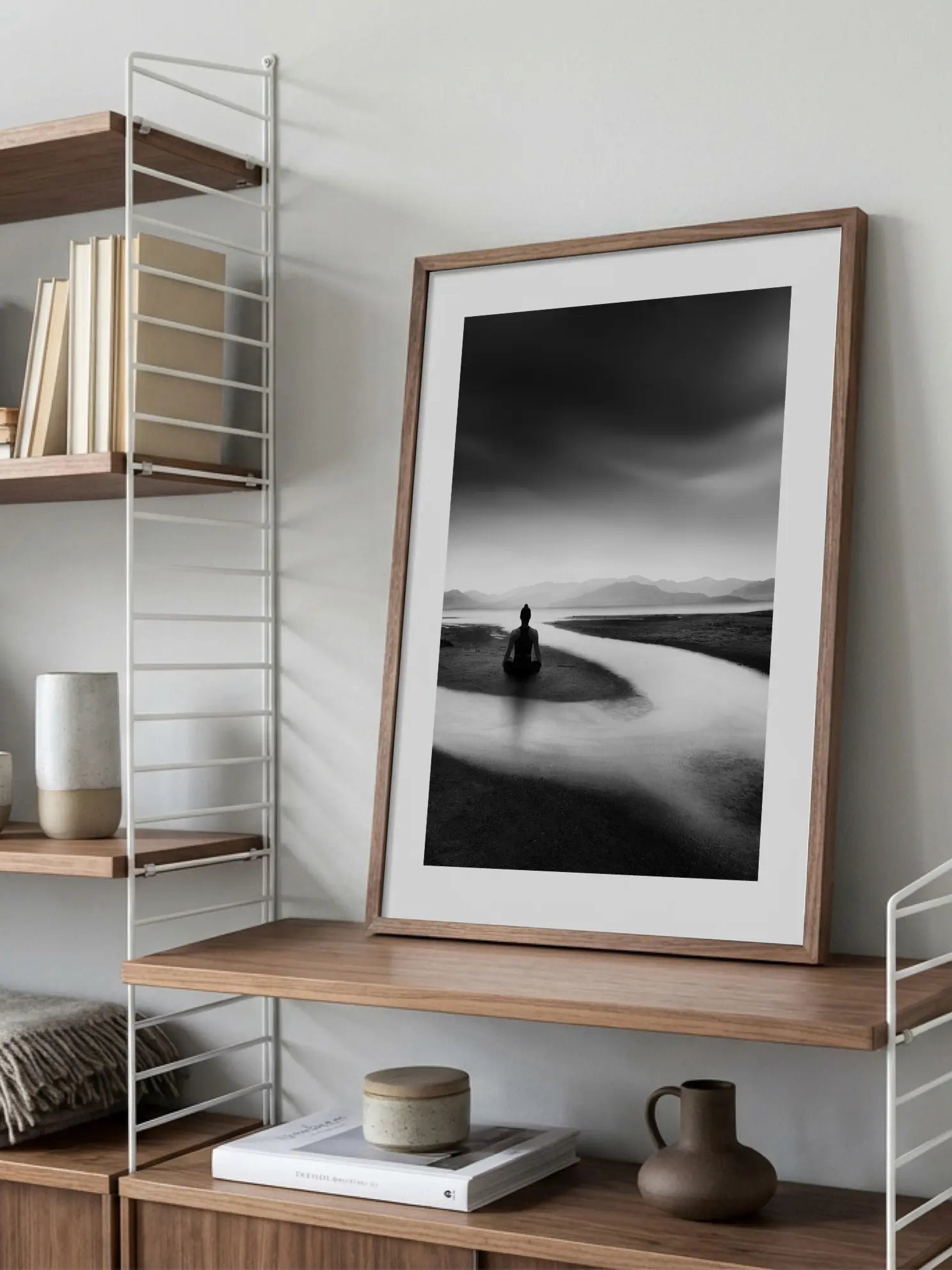 Meditation by the River Poster