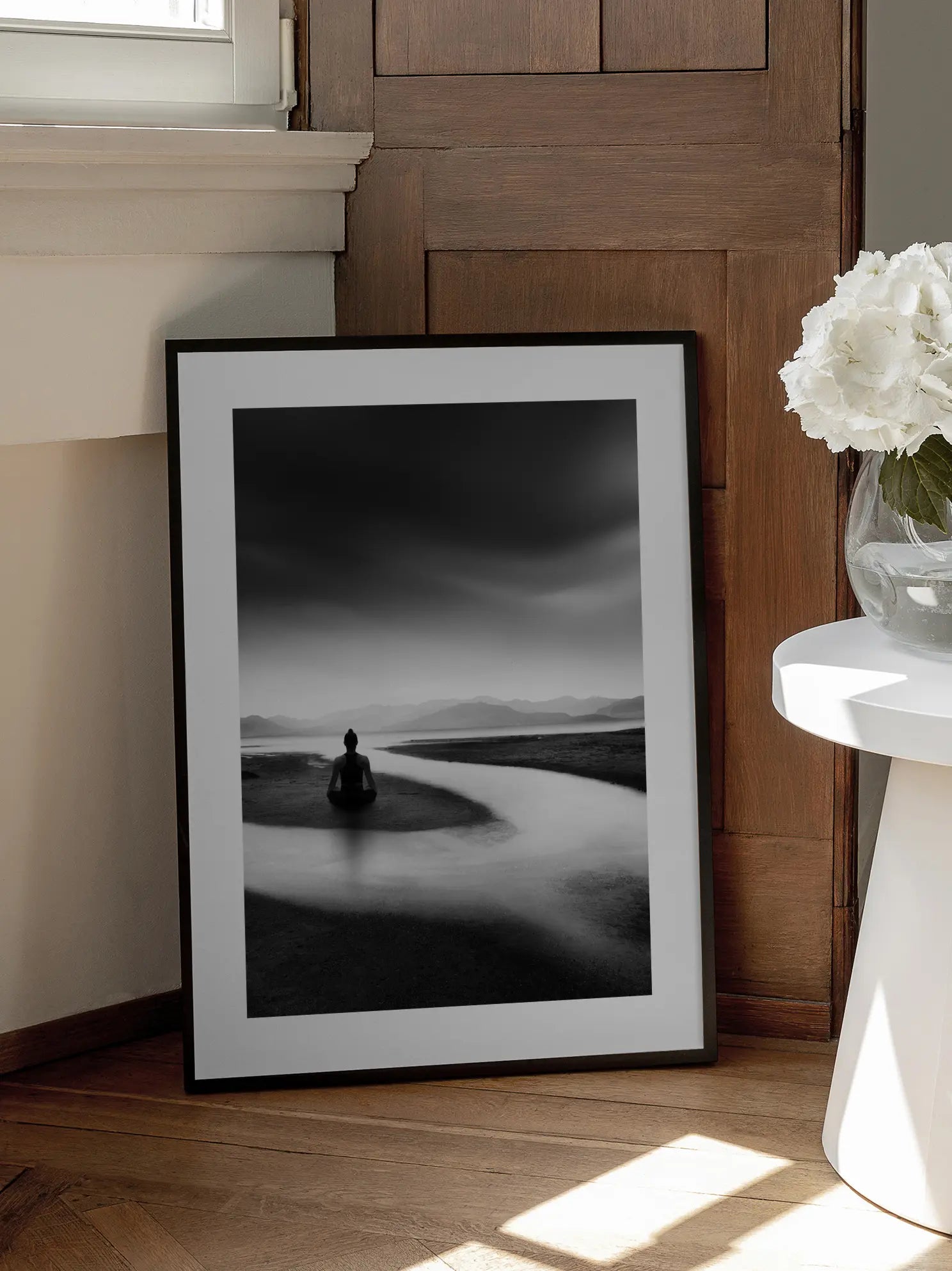 Meditation by the River Poster