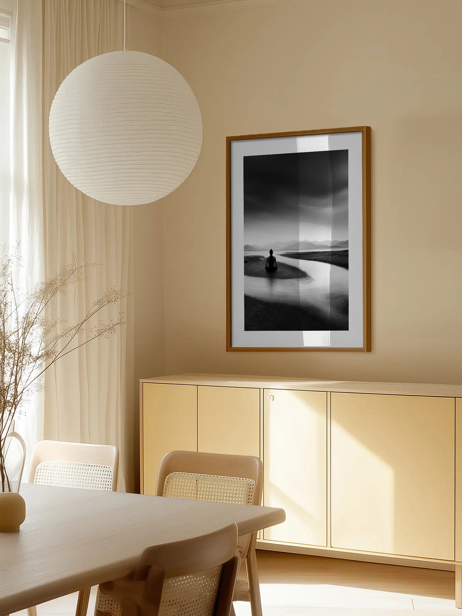 Meditation by the River Poster
