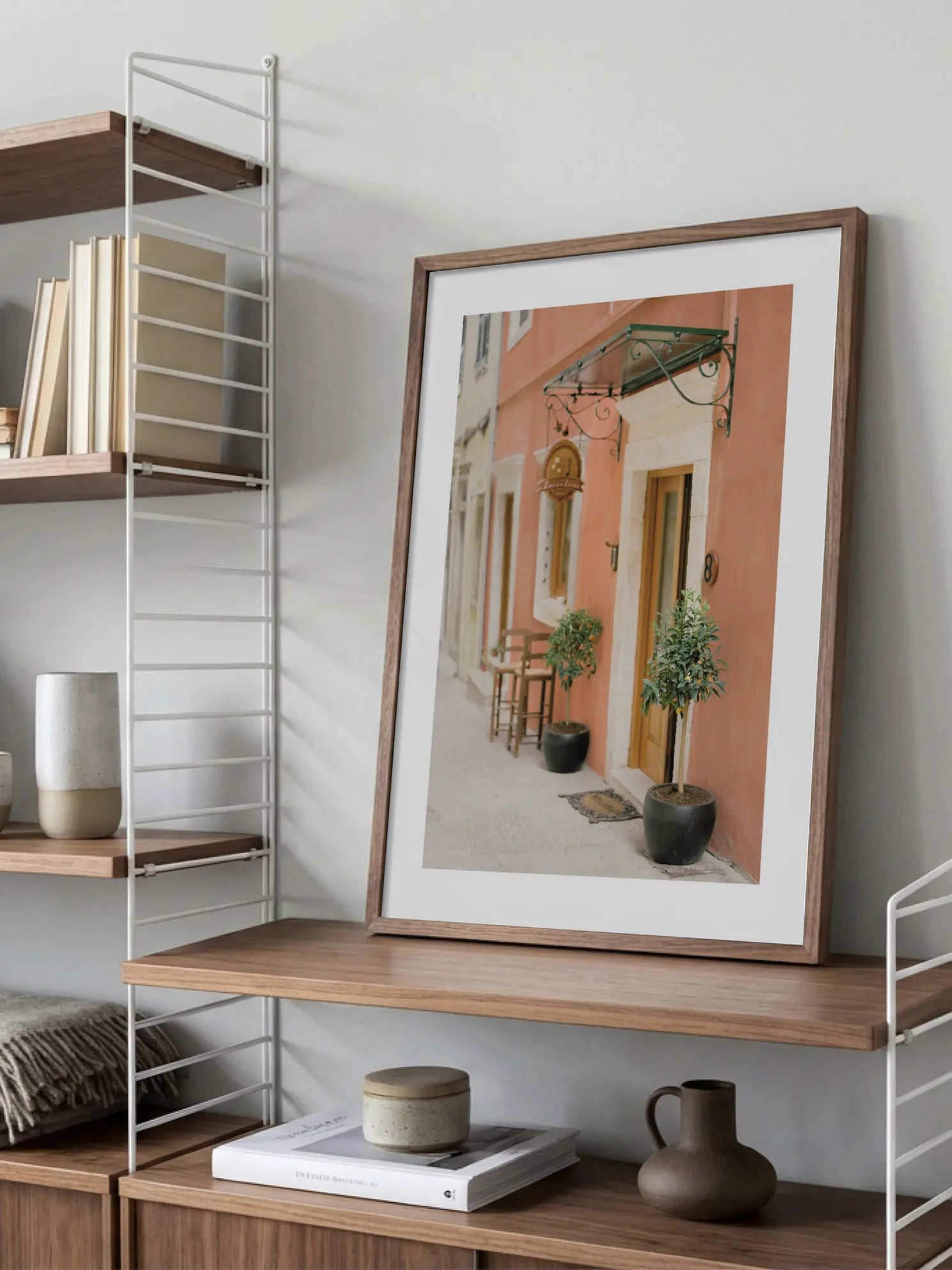 Mediterranean Facade Poster