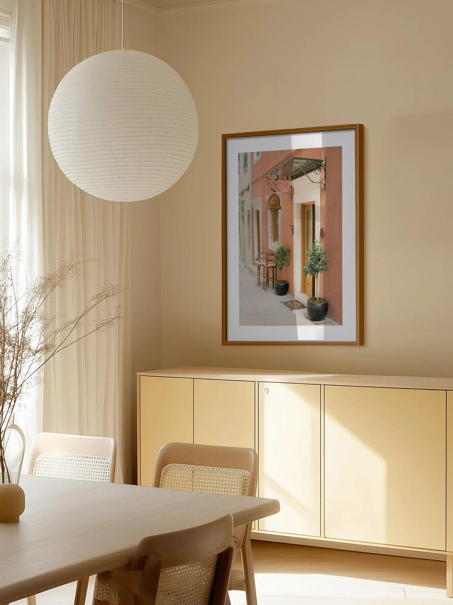 Mediterranean Facade Poster