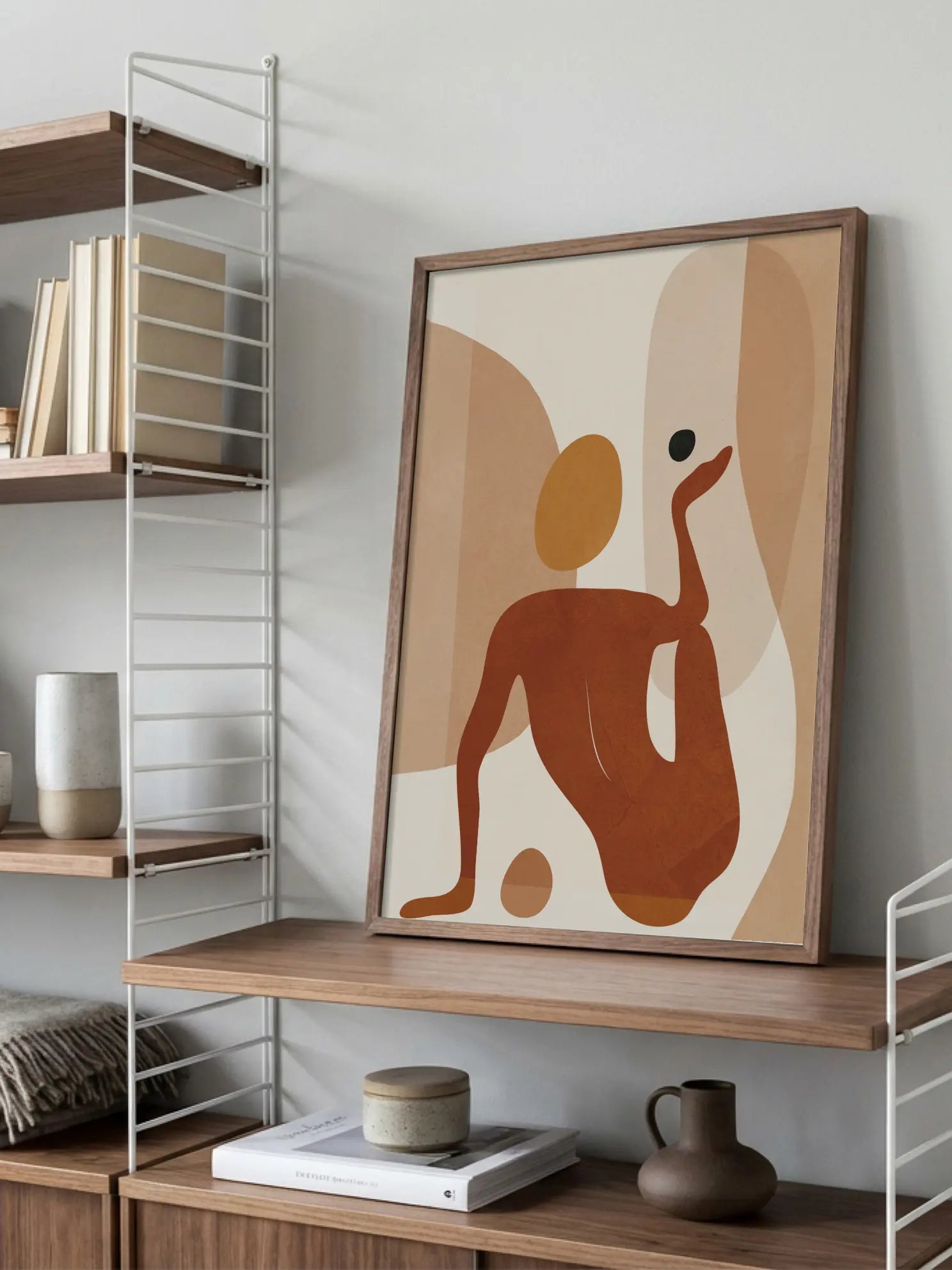 Minimal Abstract Form Poster
