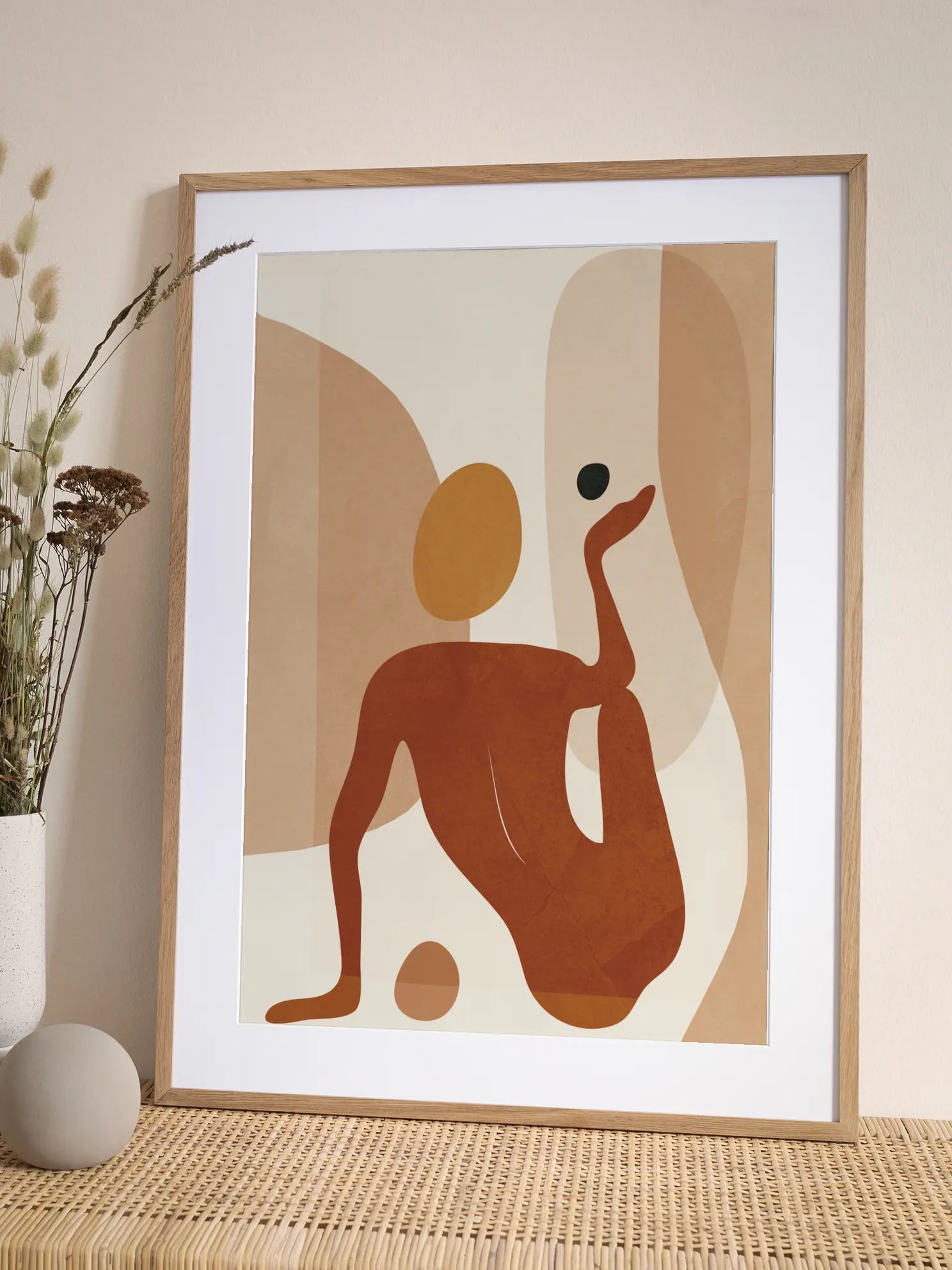 Minimal Abstract Form Poster