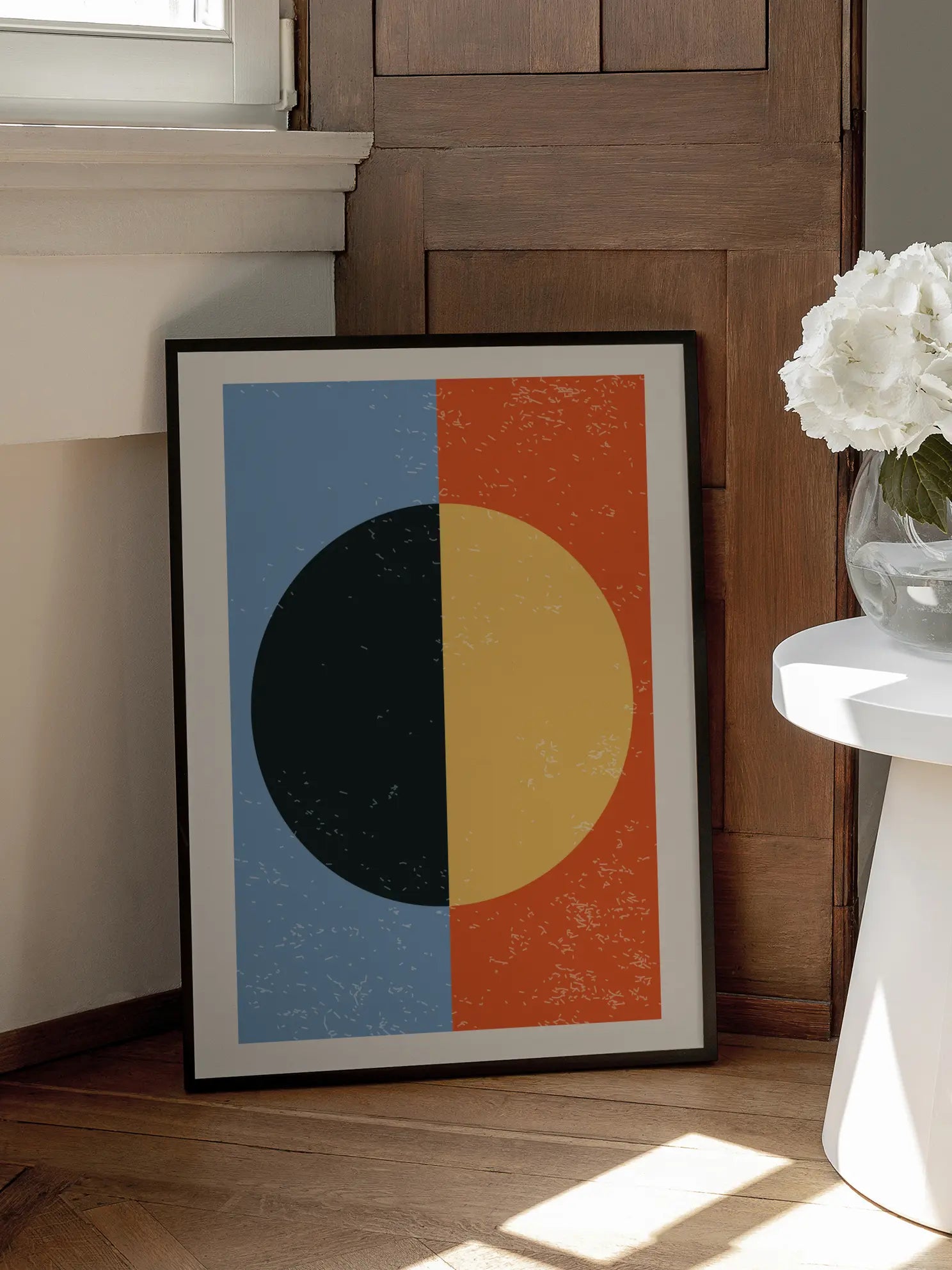 Minimal Abstract Shapes Series No1 Poster