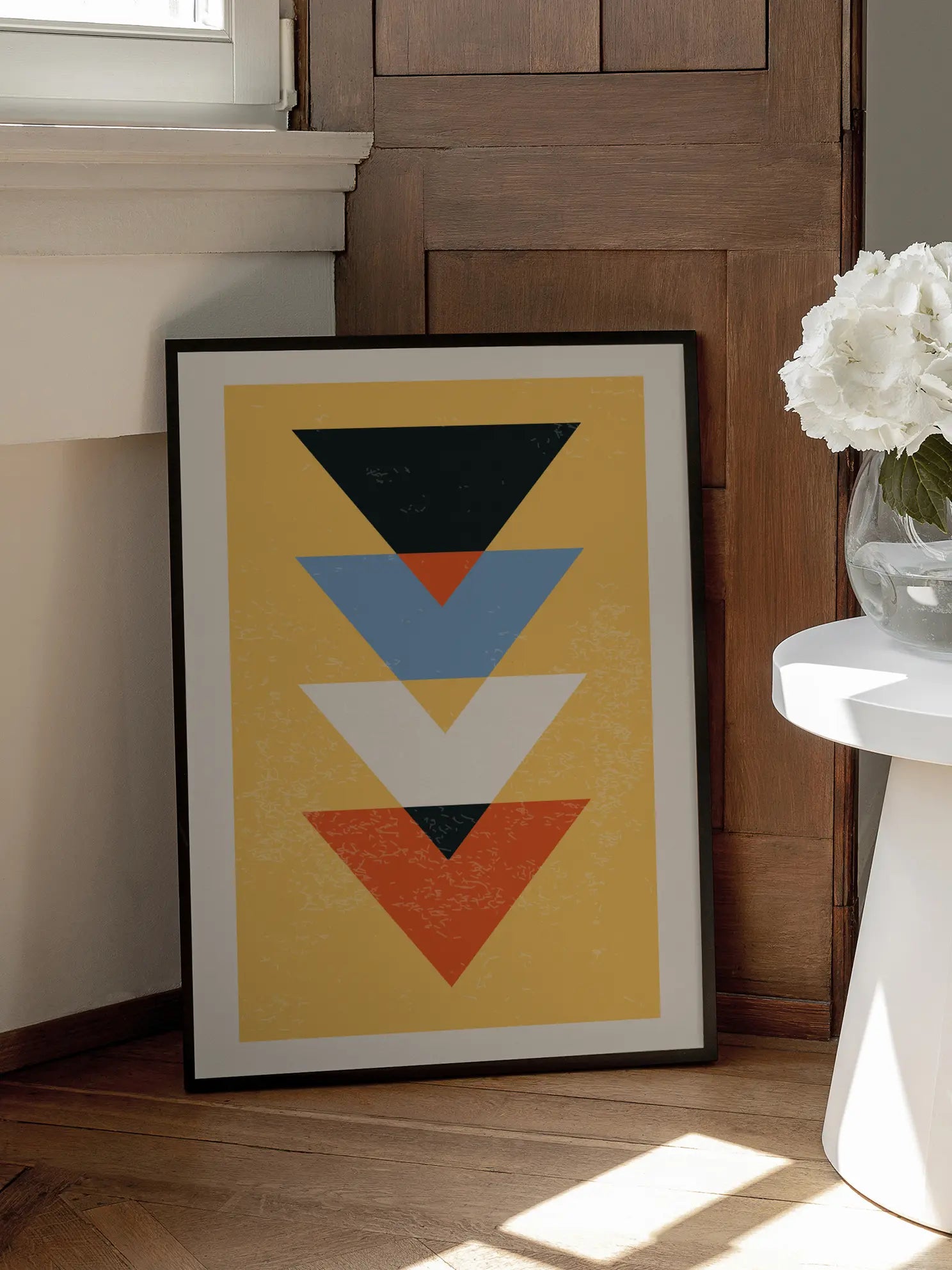 Minimal Abstract Shapes Series No2 Poster