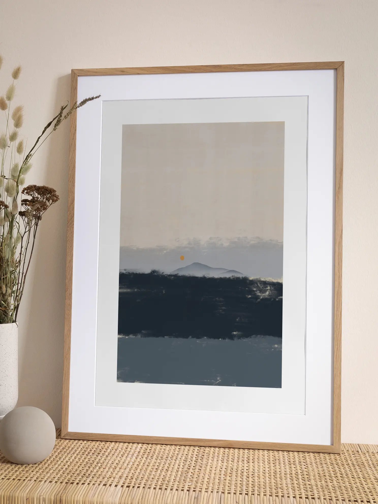 Minimal Seascape Poster