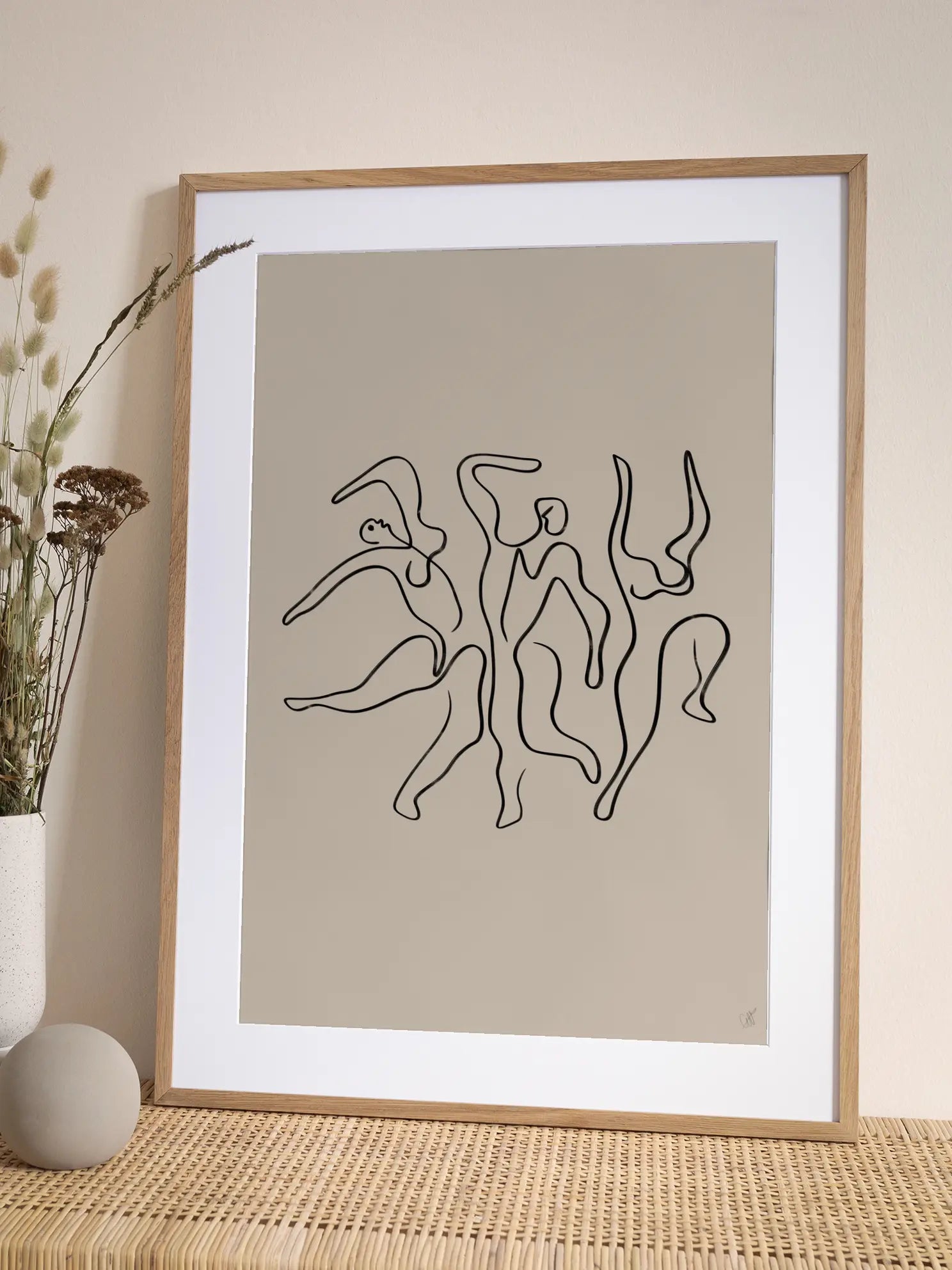 Minimalist Dance Poster