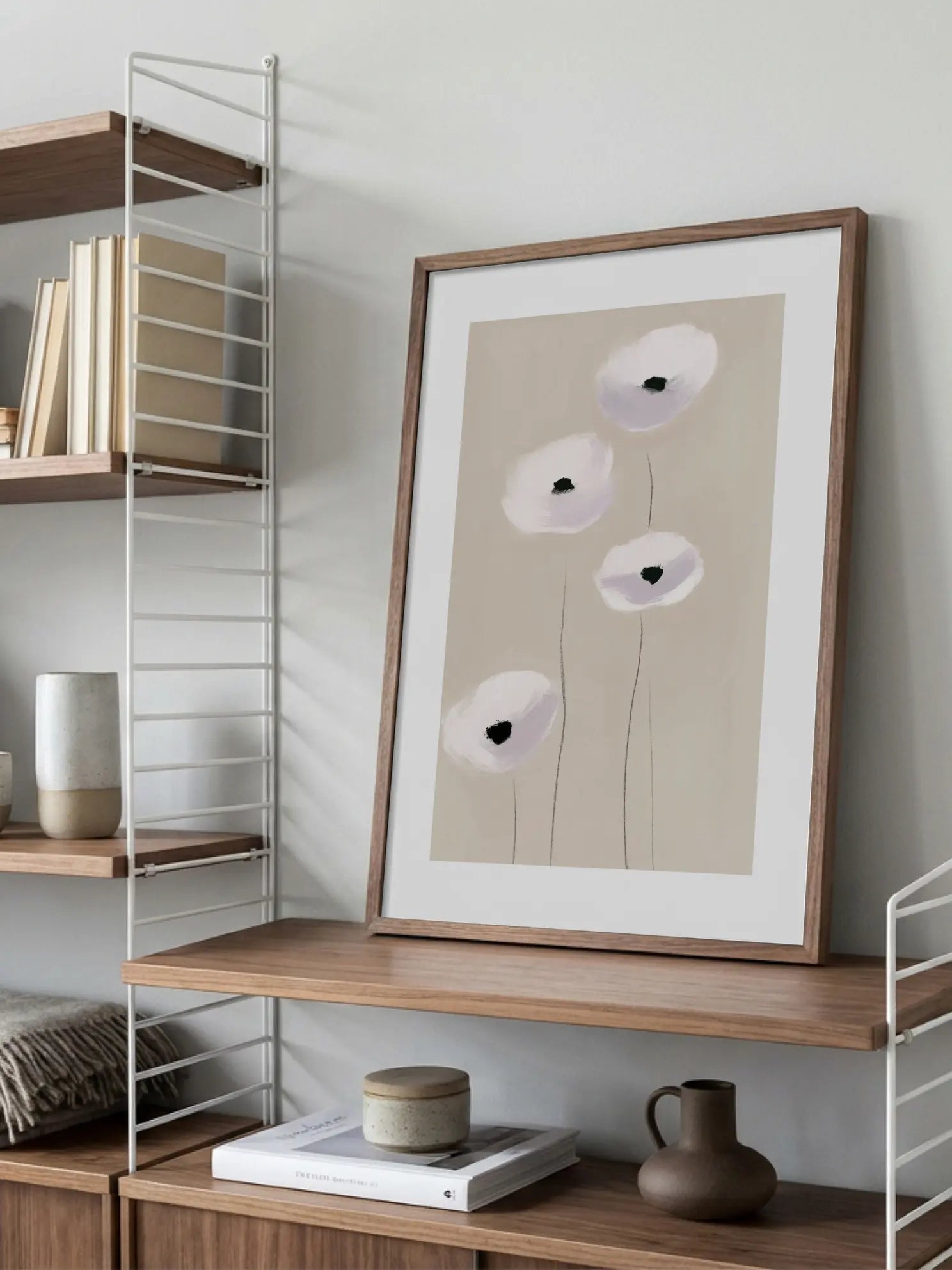 Minimalist Dandelions Poster