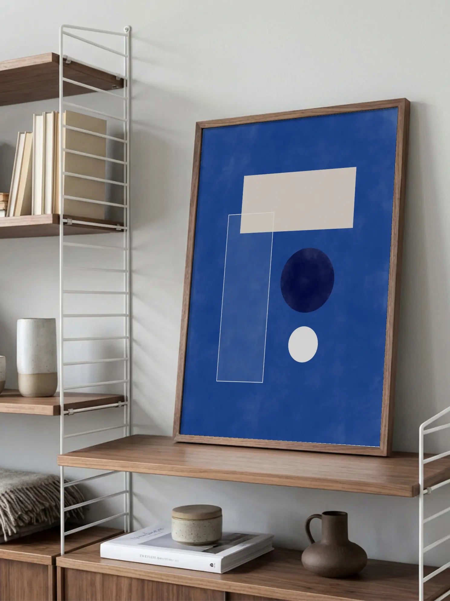 Minimalist Geometric Shapes Poster