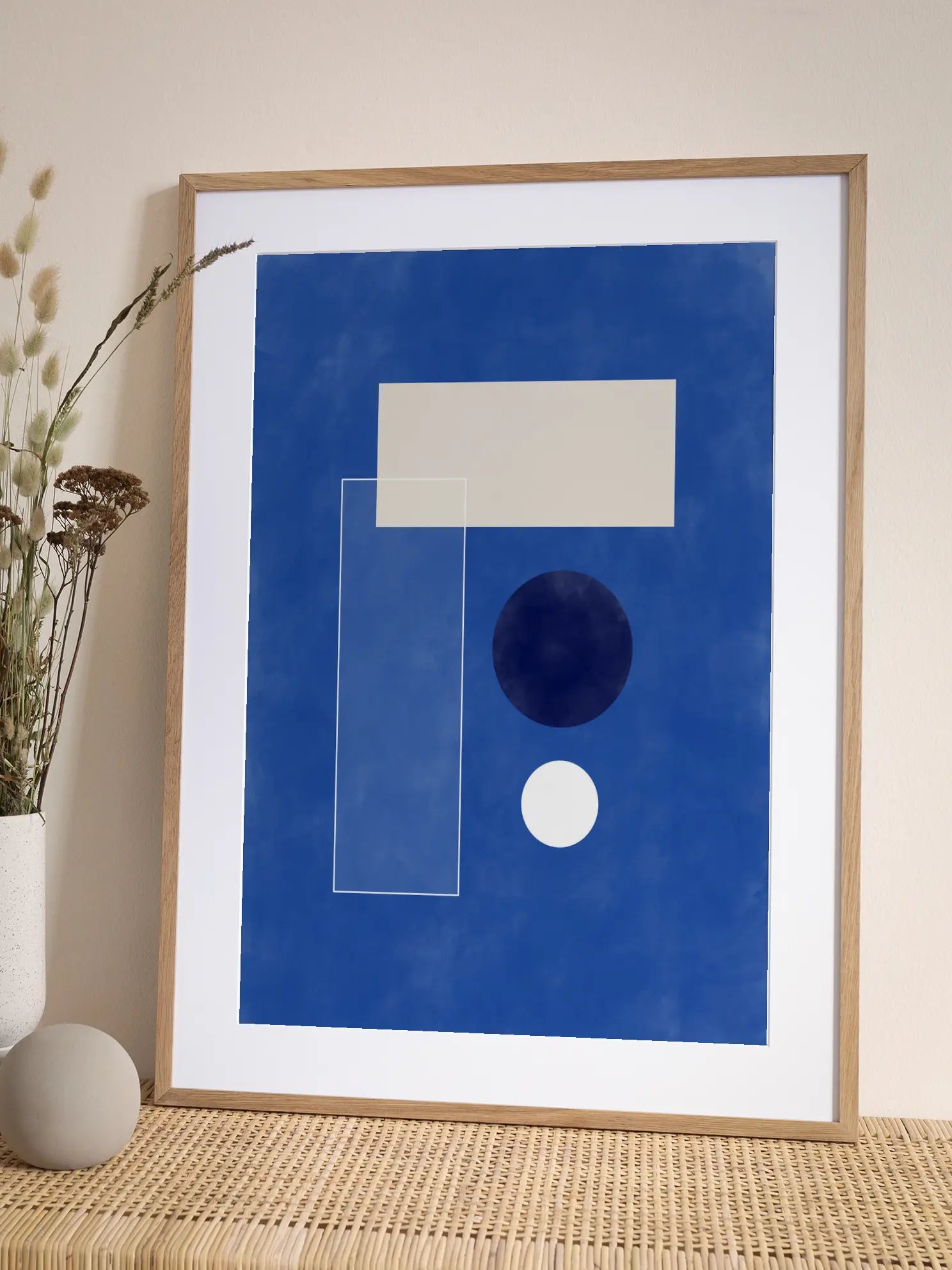 Minimalist Geometric Shapes Poster