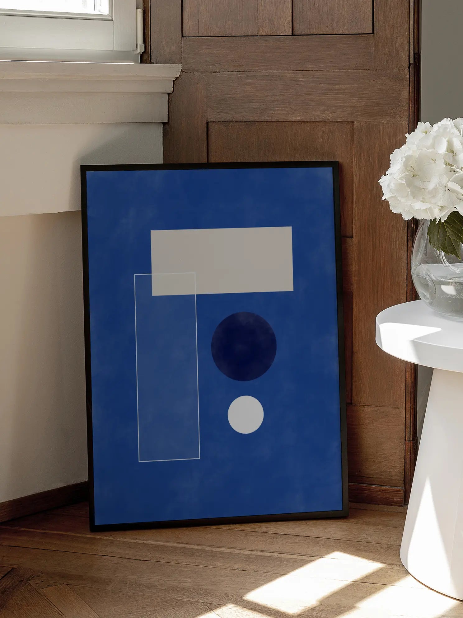 Minimalist Geometric Shapes Poster