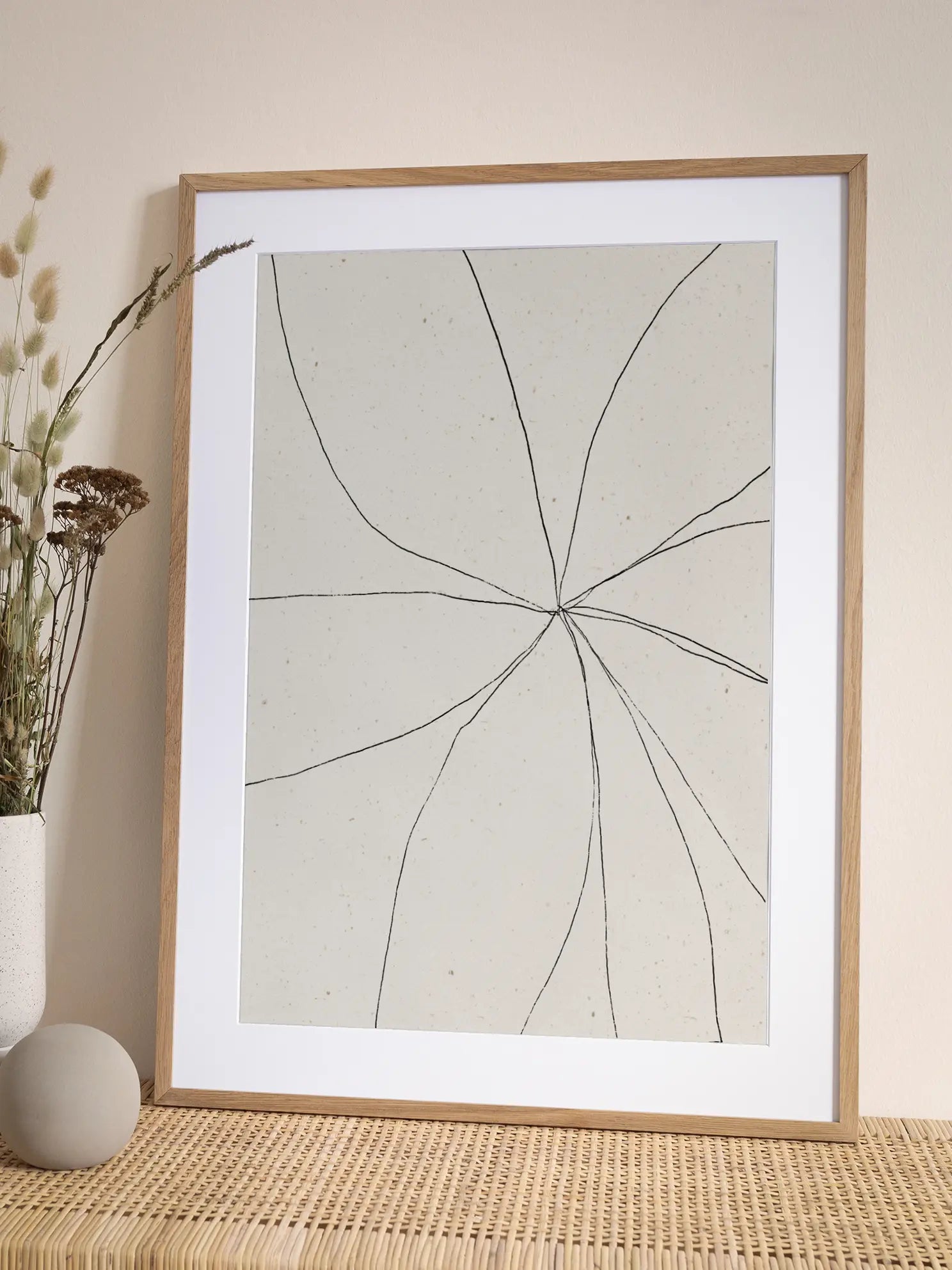 Minimalistic Flower Poster