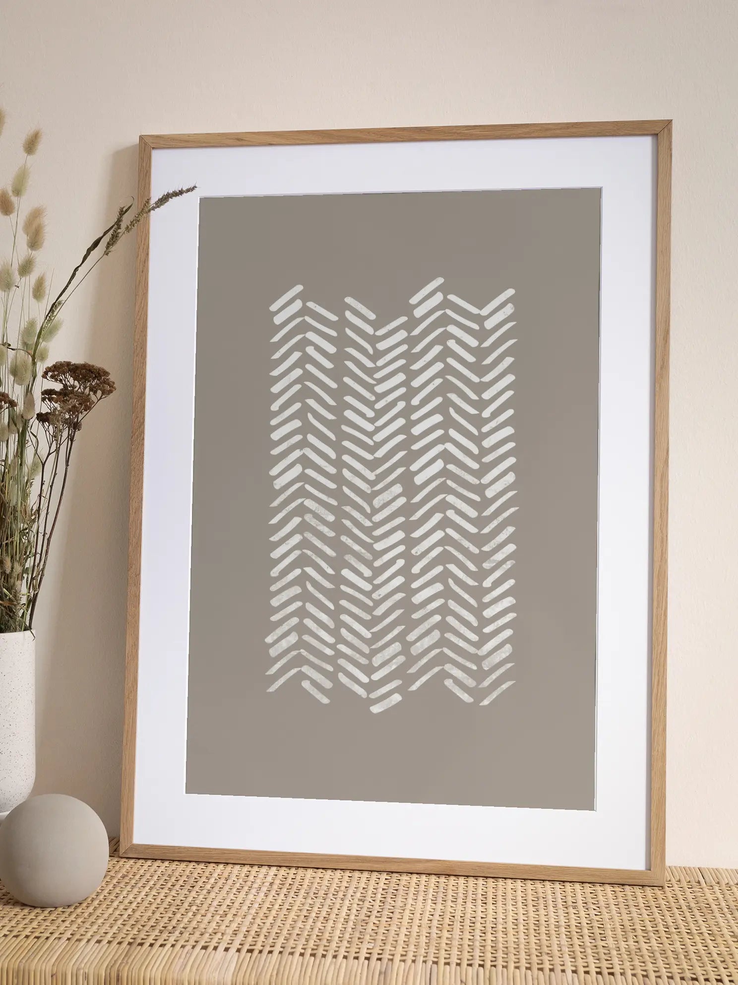 Minimalistic Pattern Poster