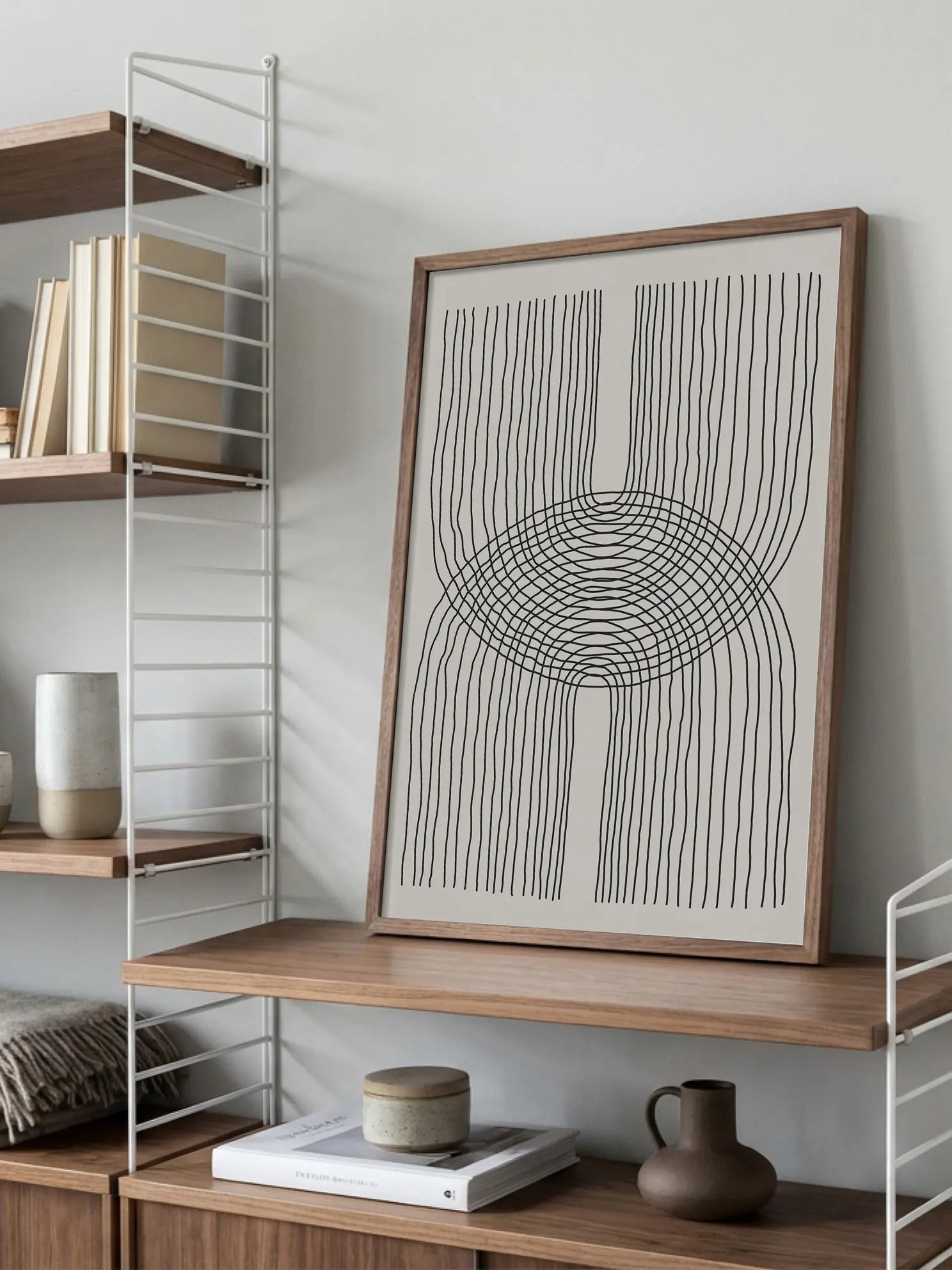 Minimalistic Shapes Poster