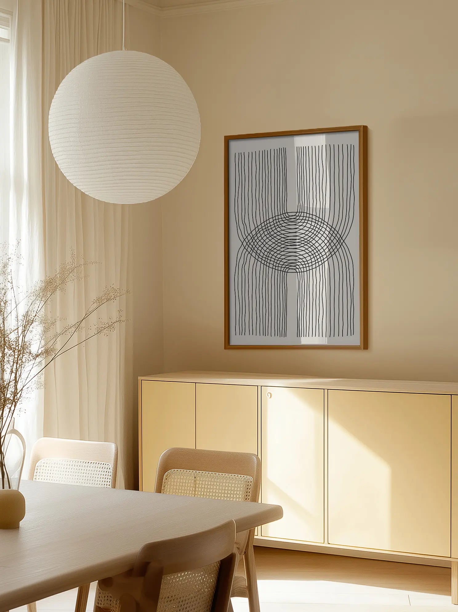 Minimalistic Shapes Poster