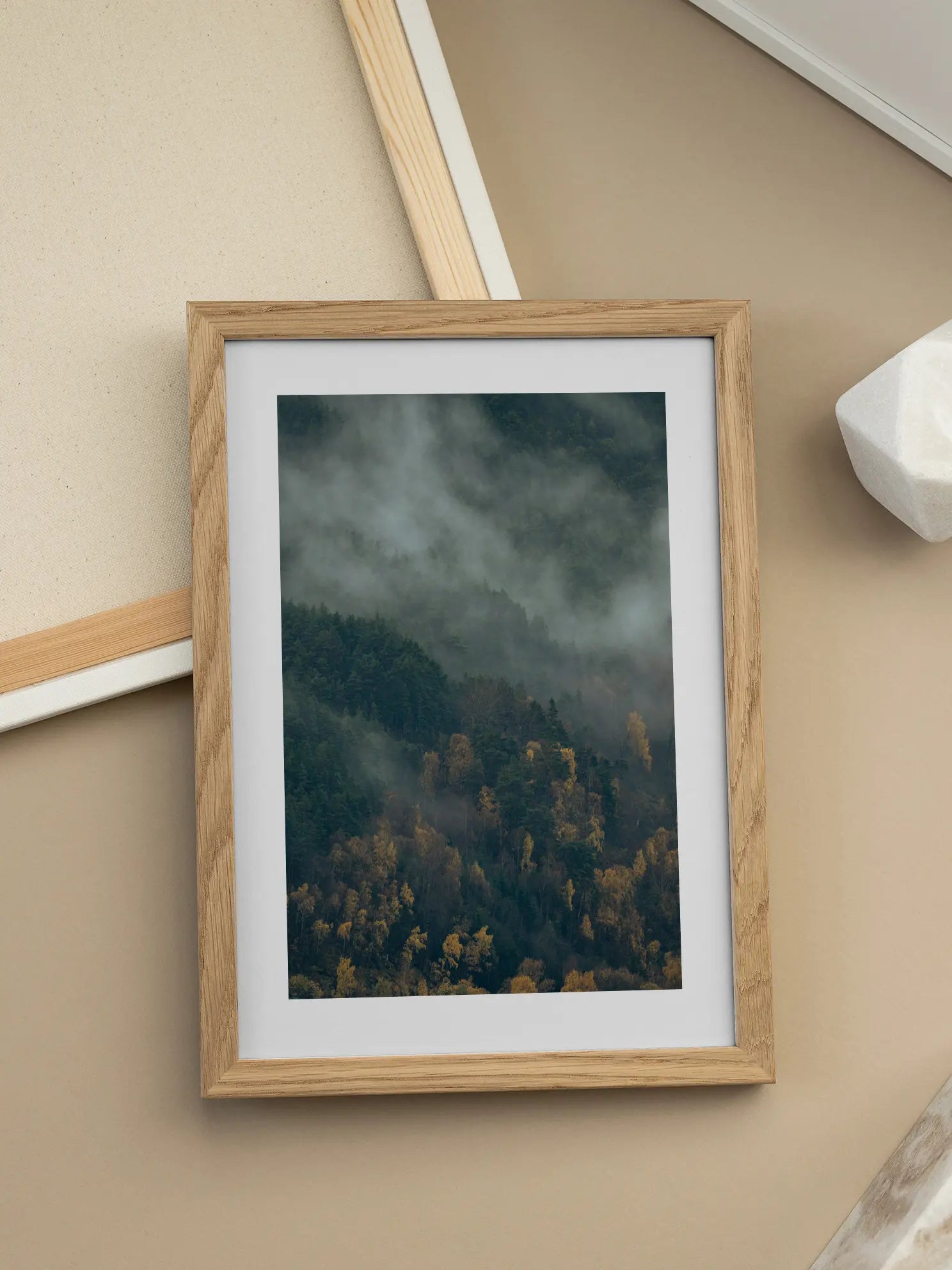 Misty Forest No4 Poster