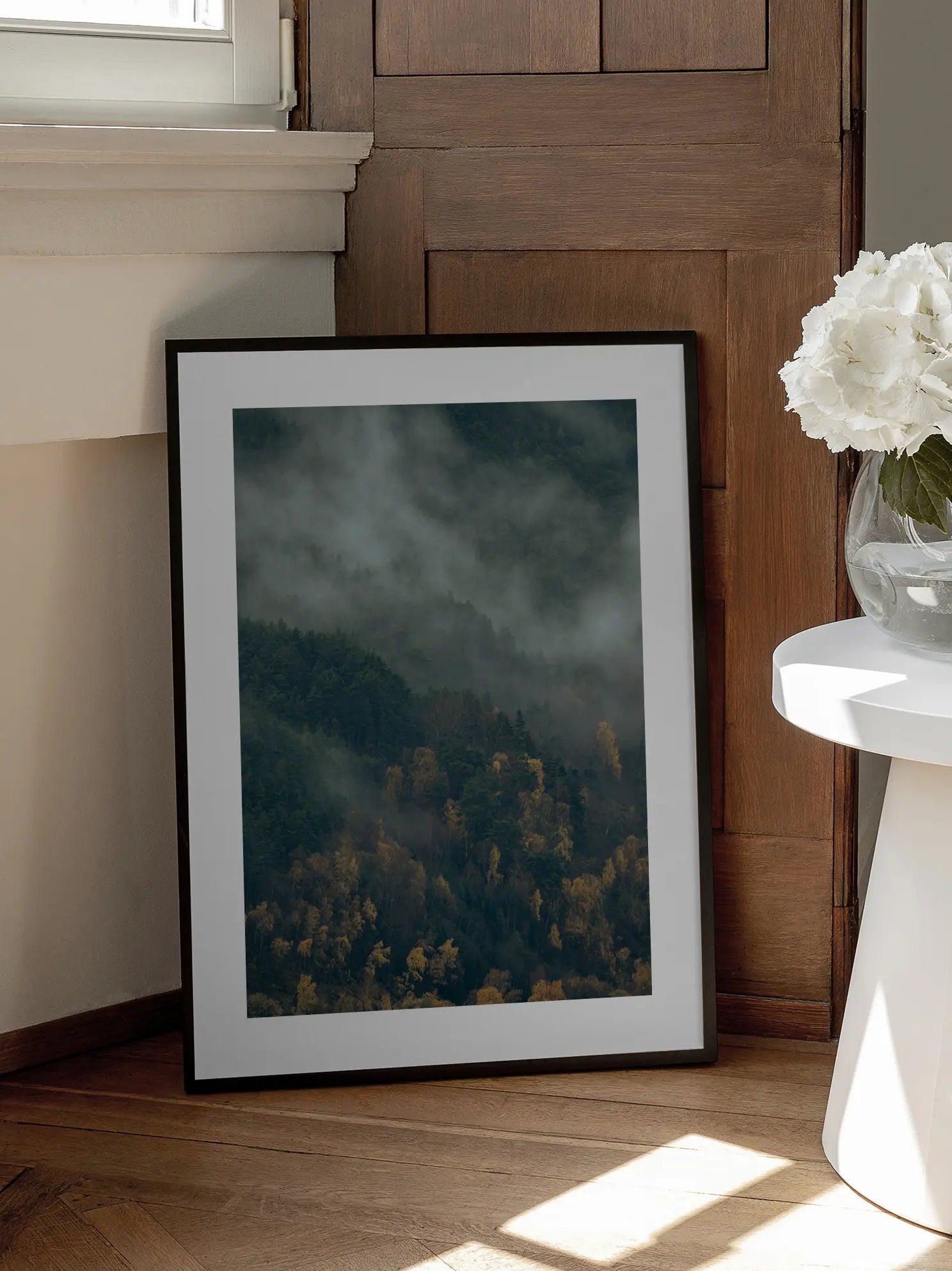 Misty Forest No4 Poster