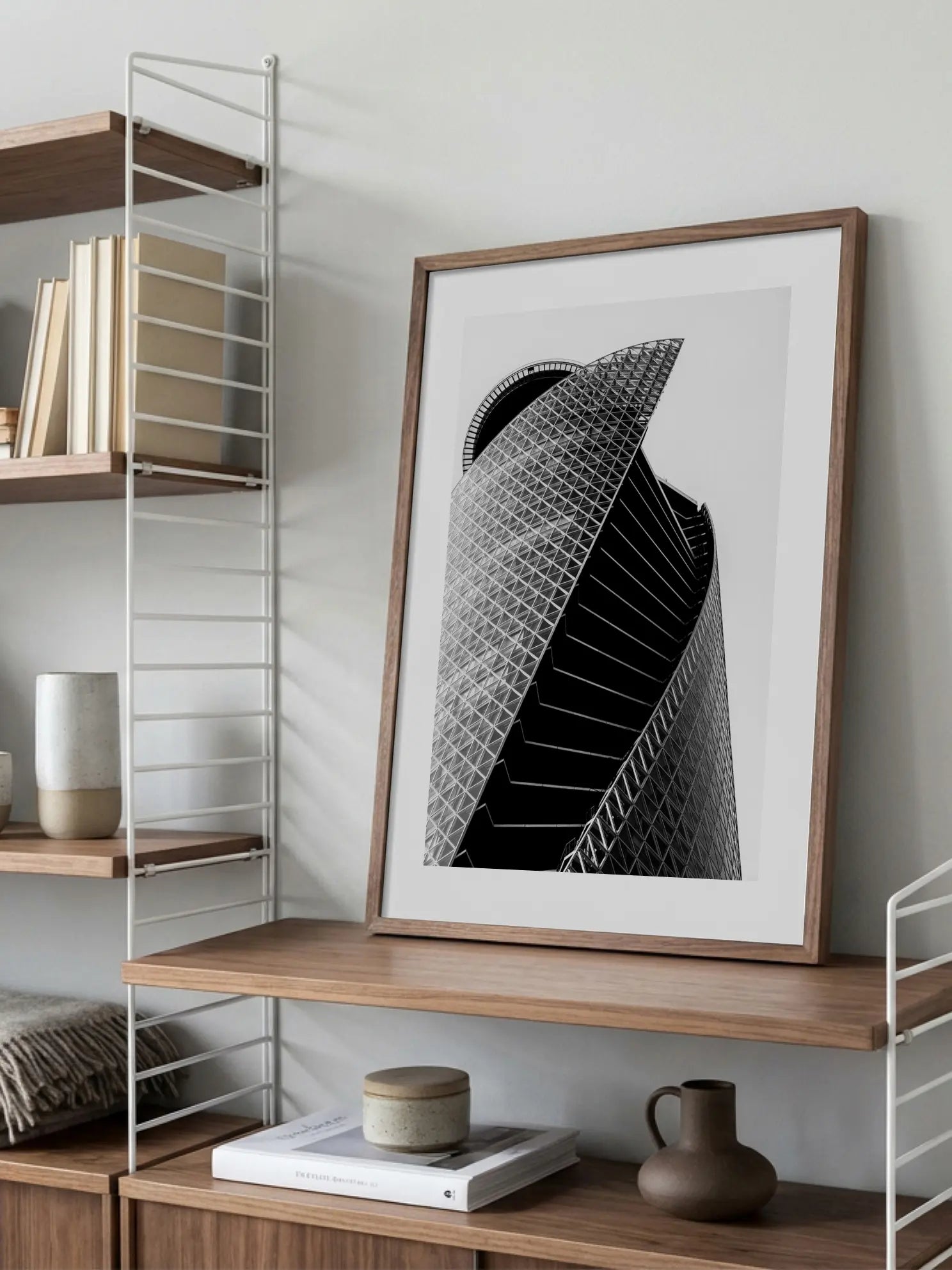 Modern Building Poster