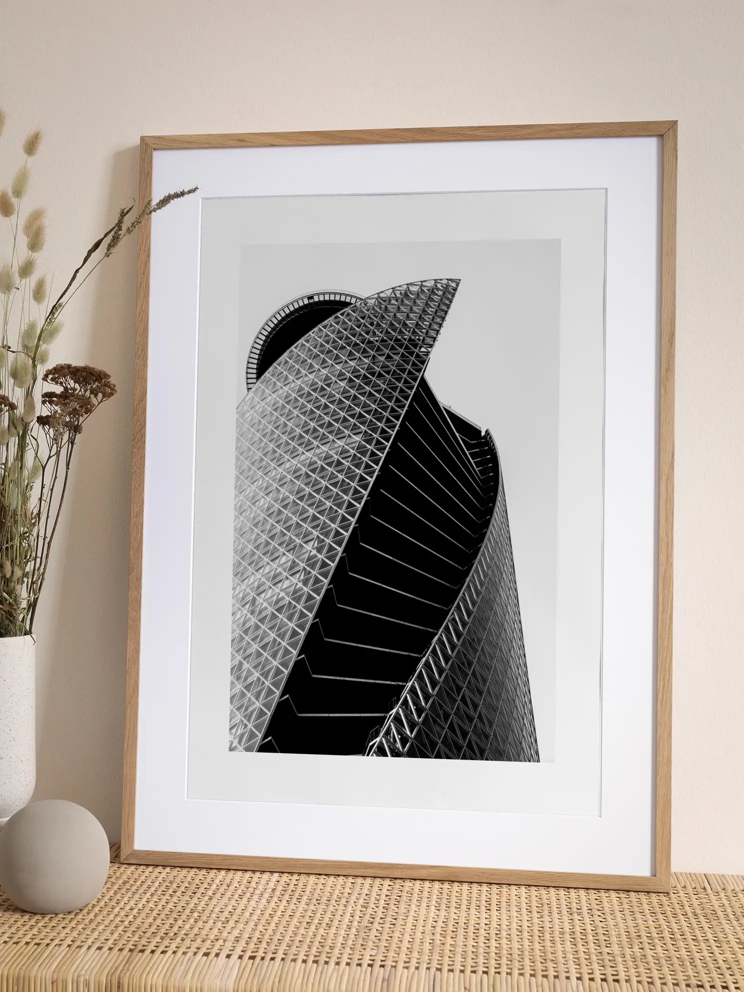 Modern Building Poster