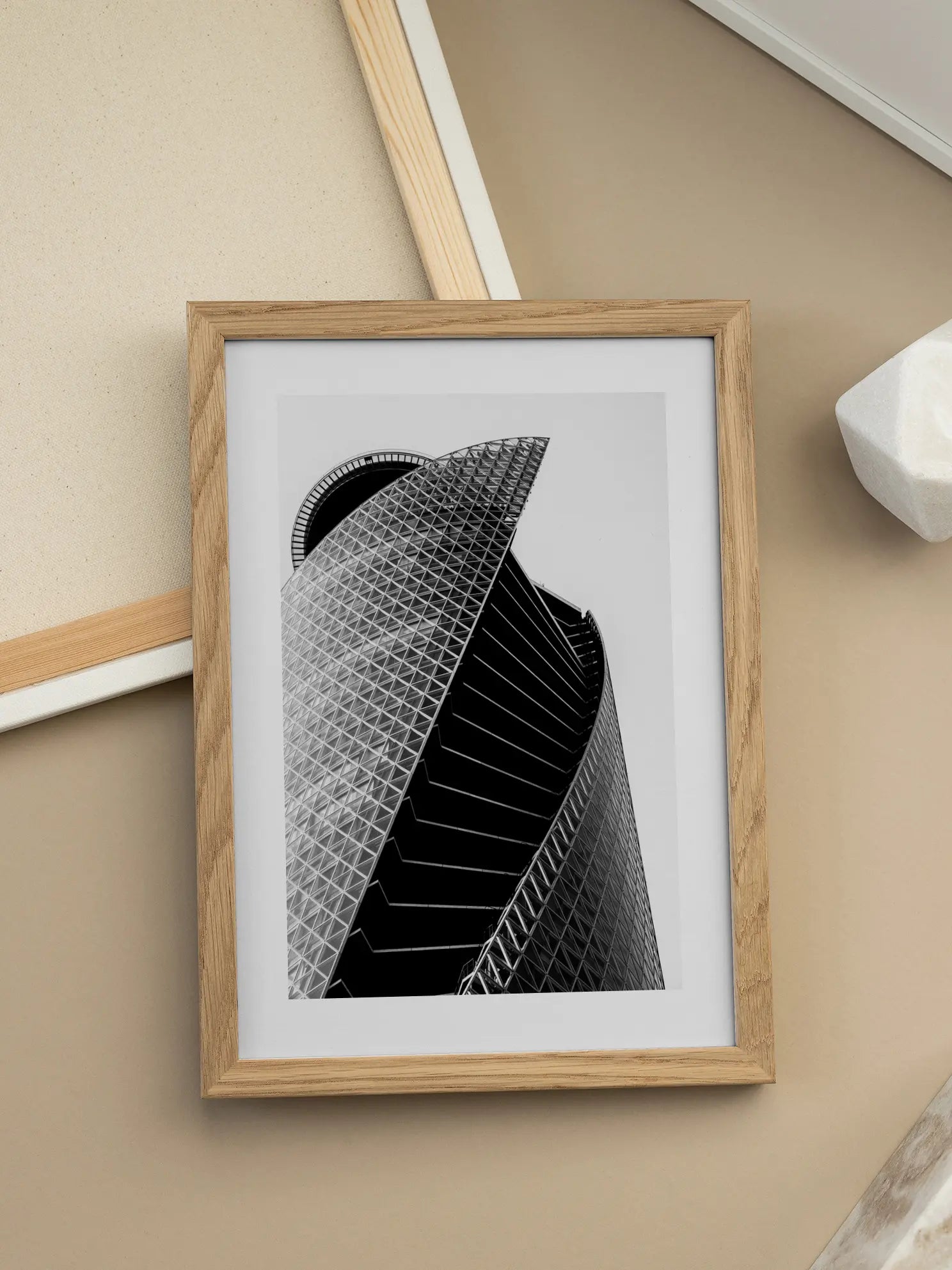 Modern Building Poster