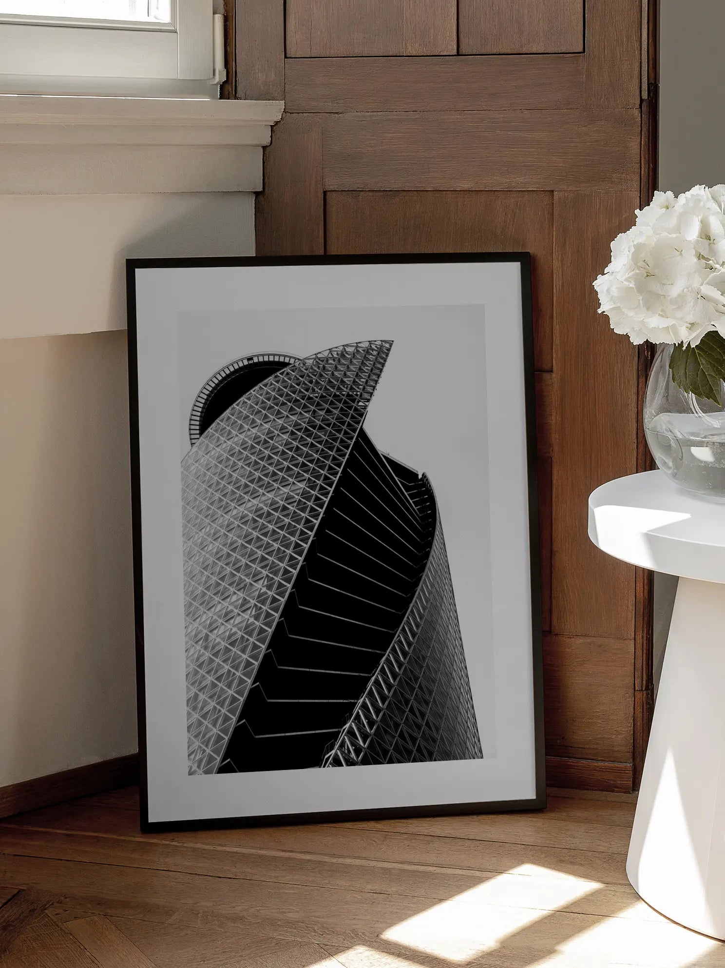 Modern Building Poster
