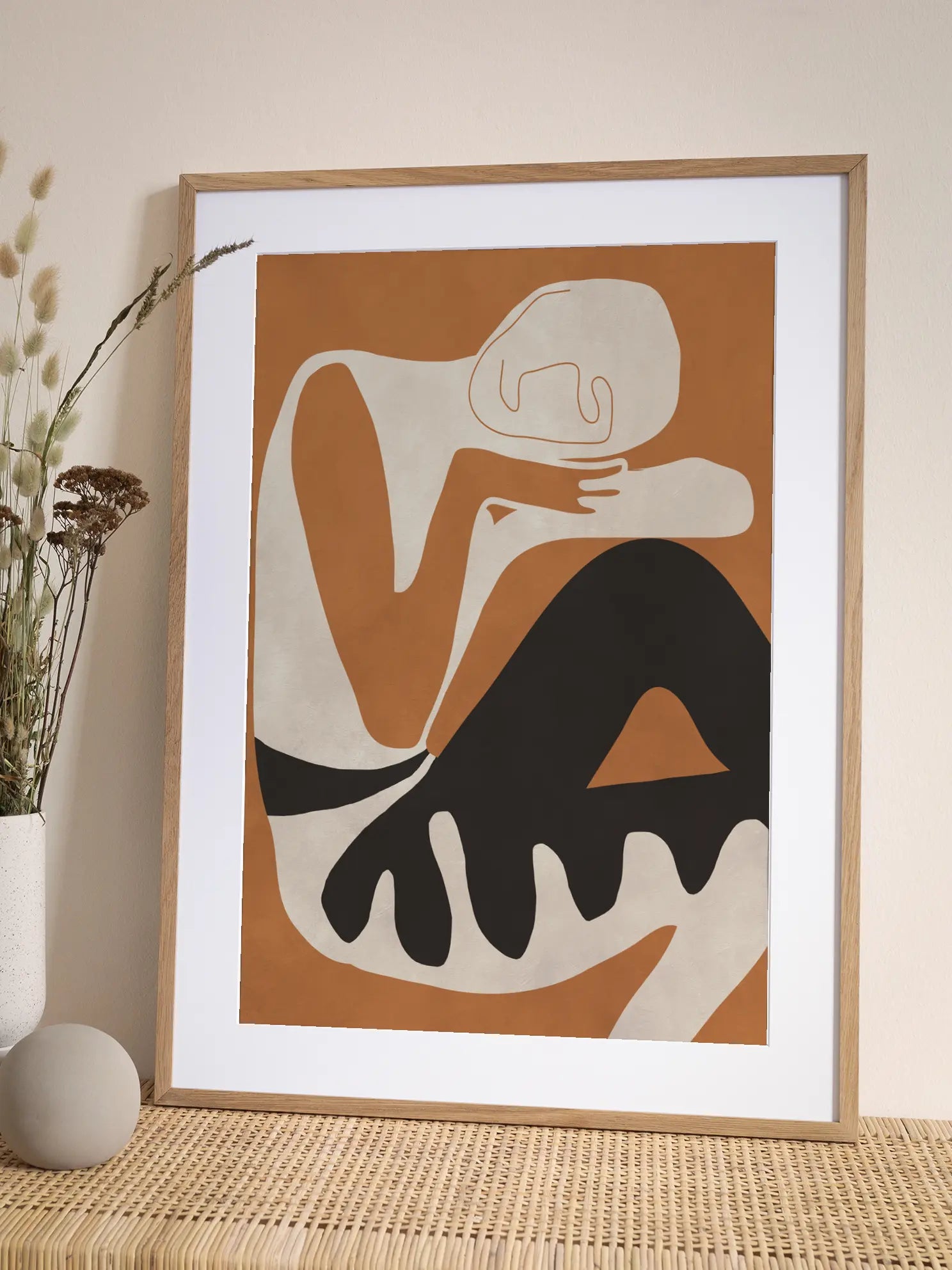 Modern Figure Poster