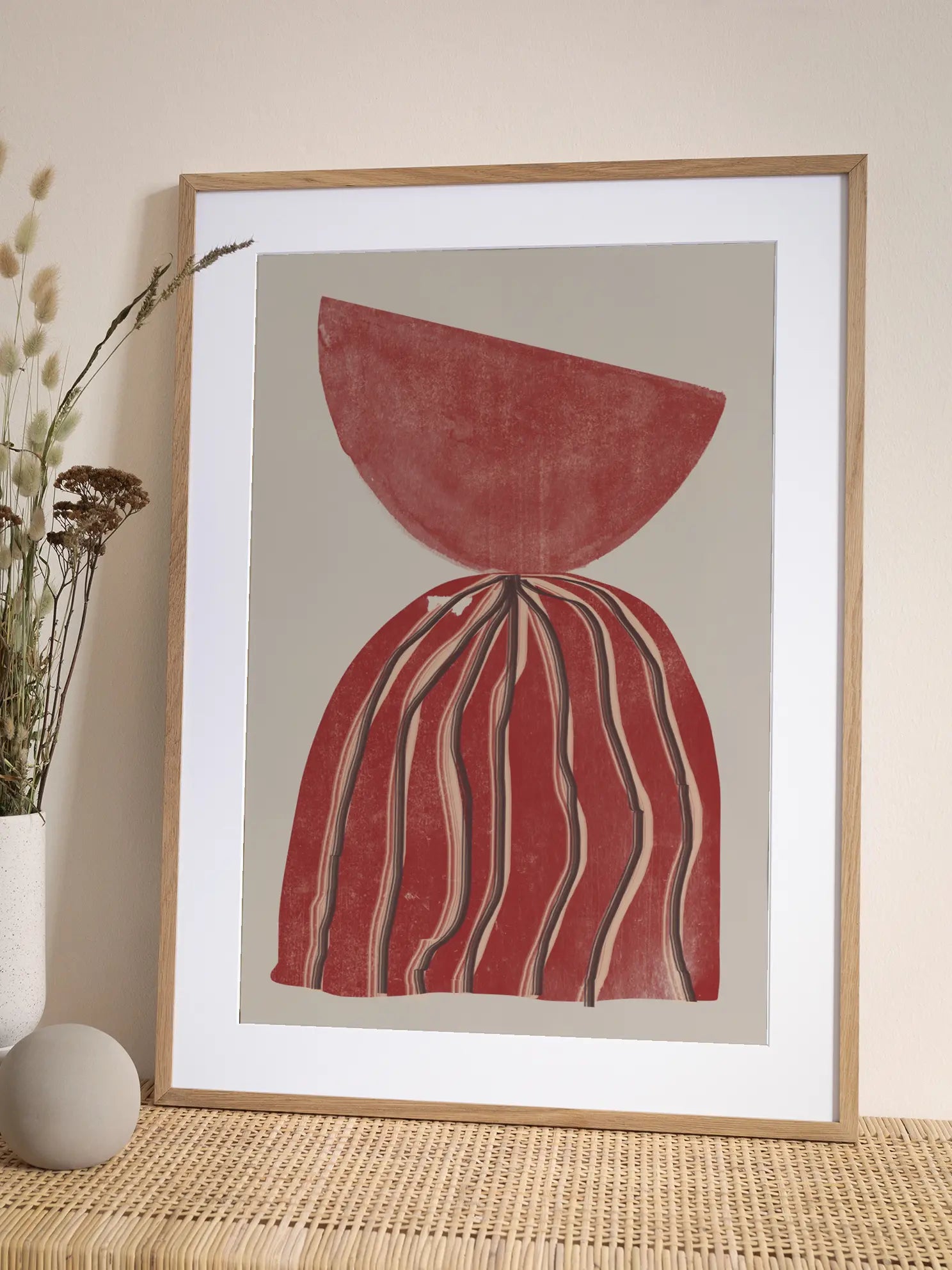 Modern Flowers No2 Poster