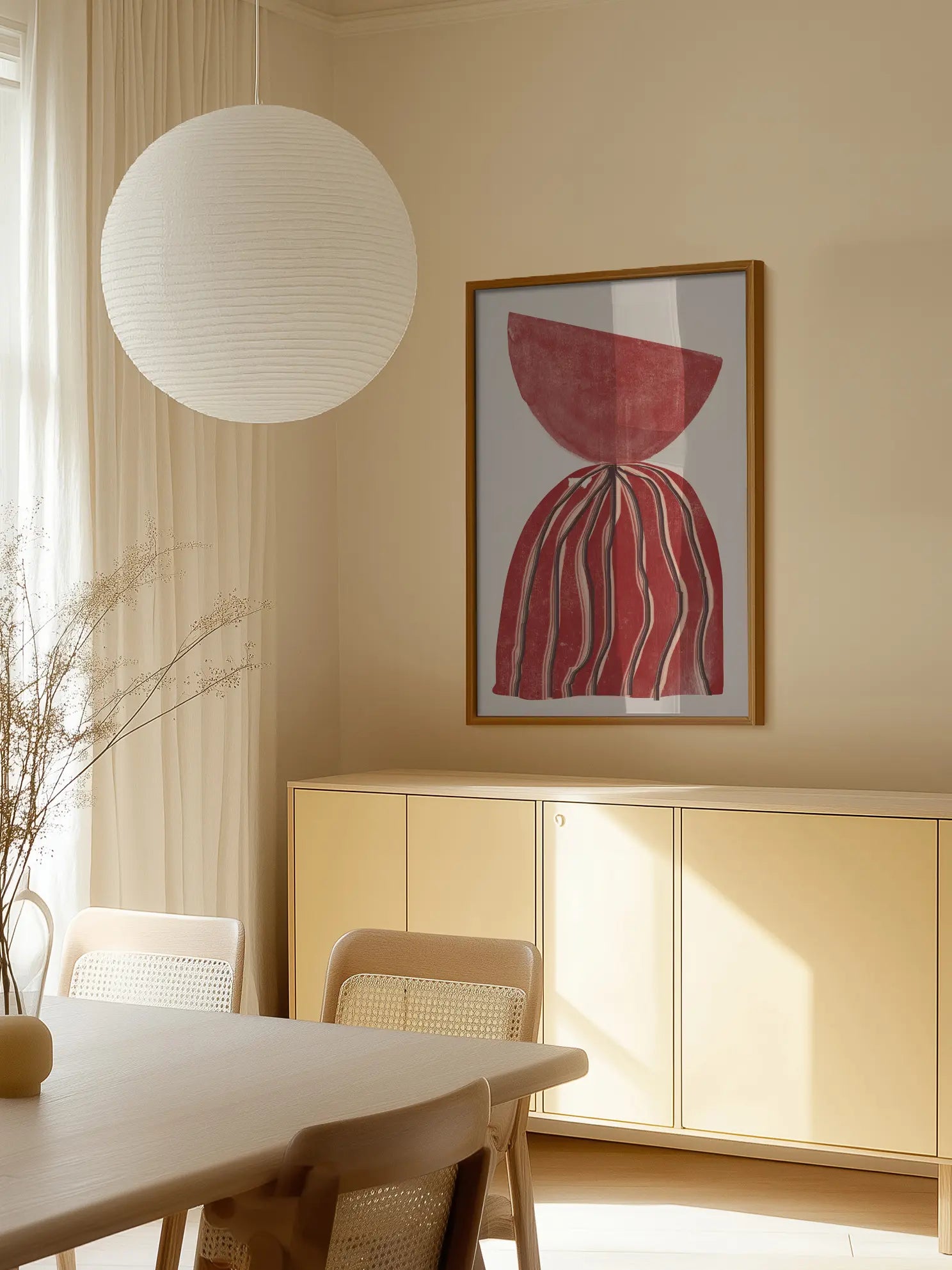 Modern Flowers No2 Poster