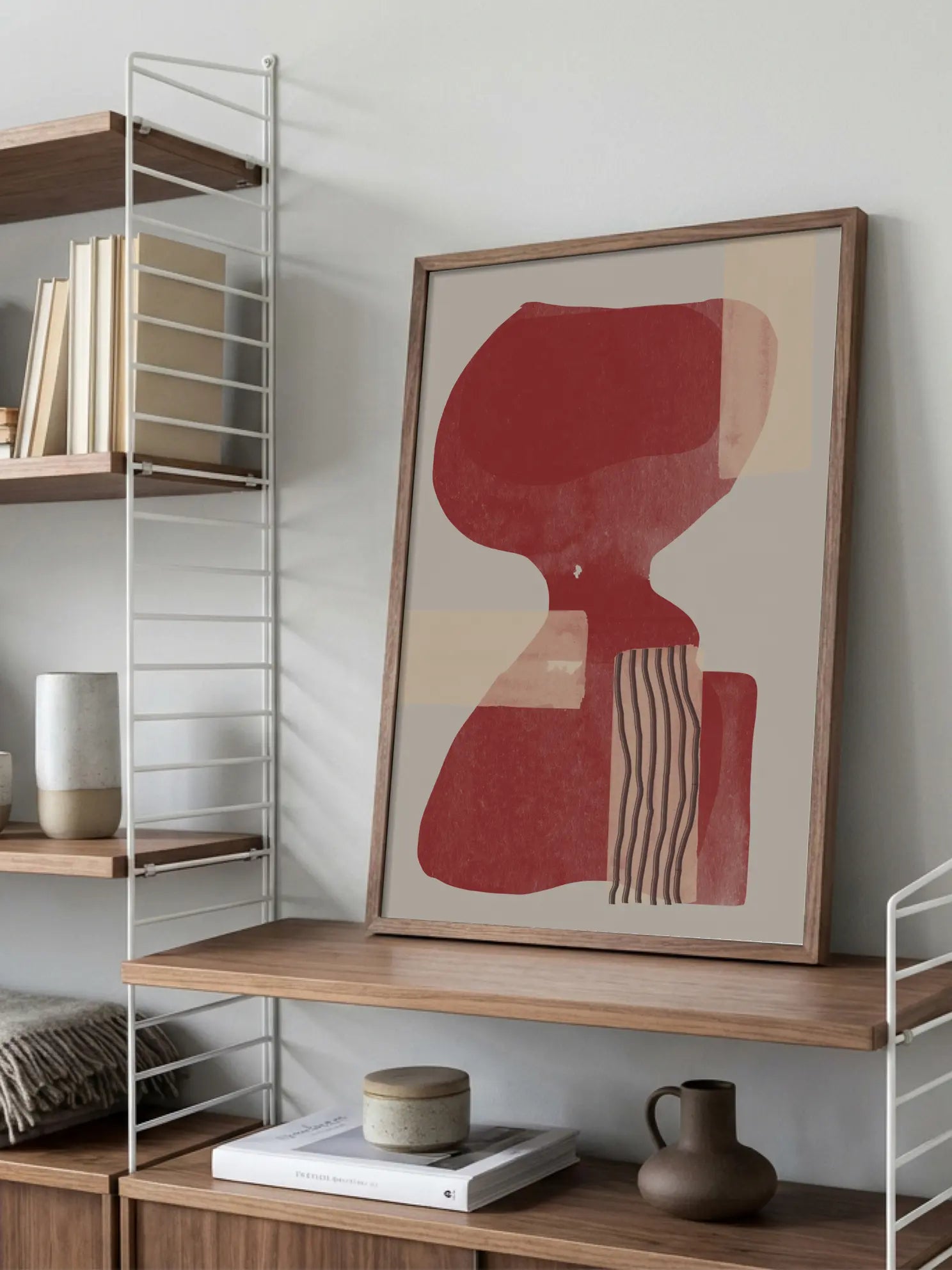 Modern Flowers No3 Poster