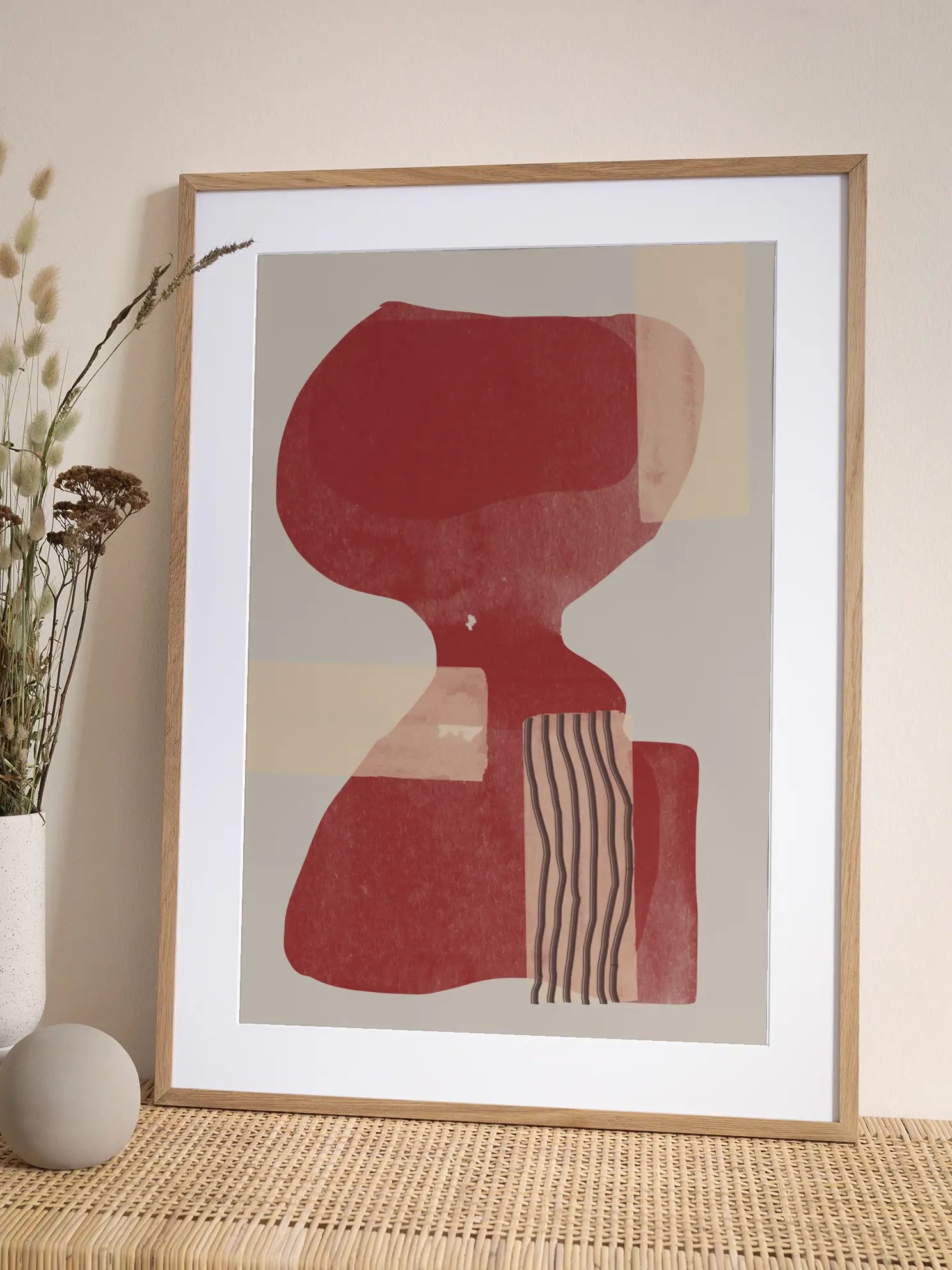 Modern Flowers No3 Poster