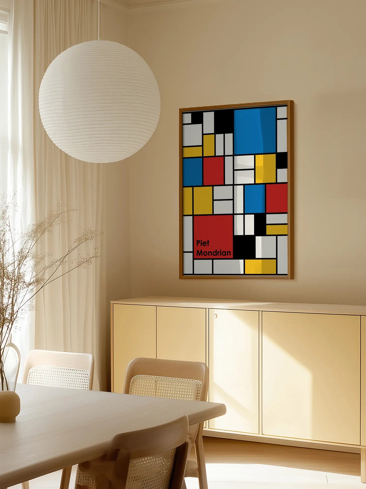 Mondrian Poster