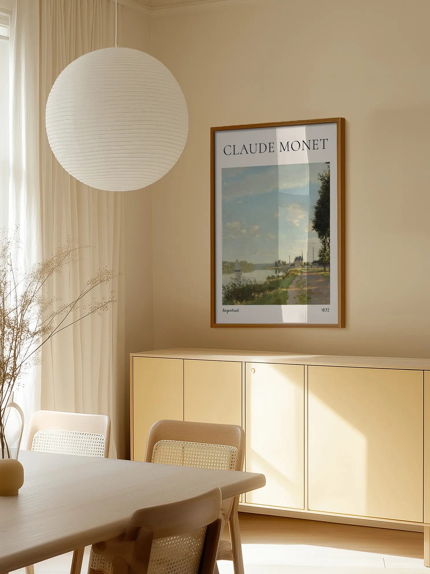 Monet — Argenteuil Poster