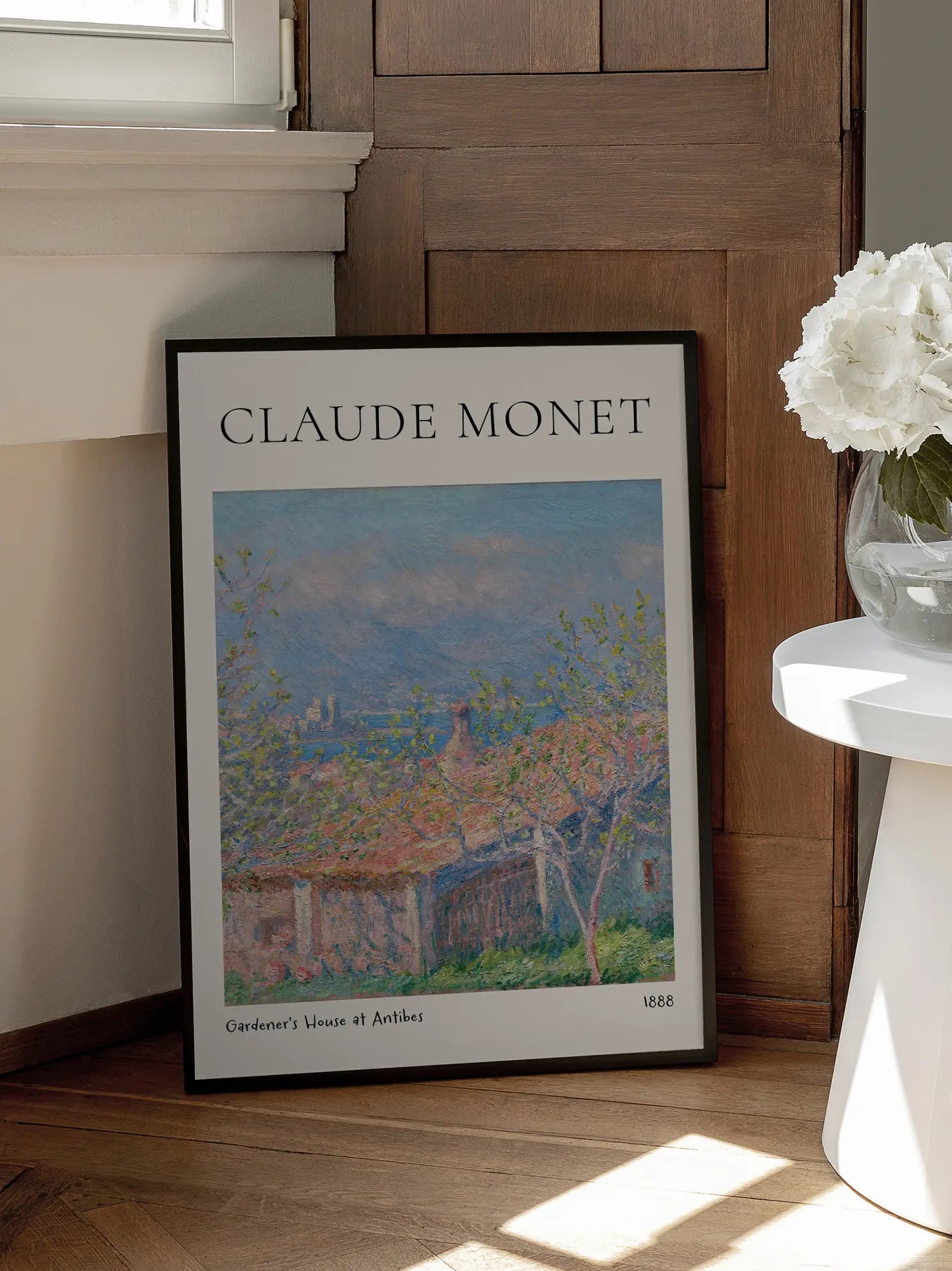 Monet — Gardener's House at Antibes Poster