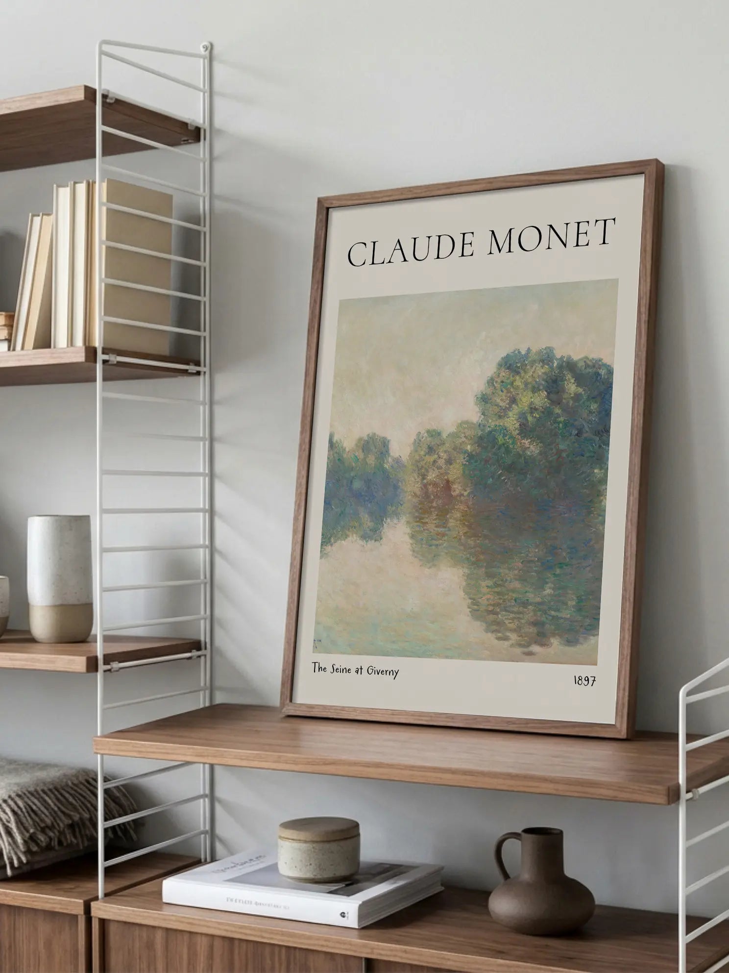 Monet — The Seine at Giverny Poster