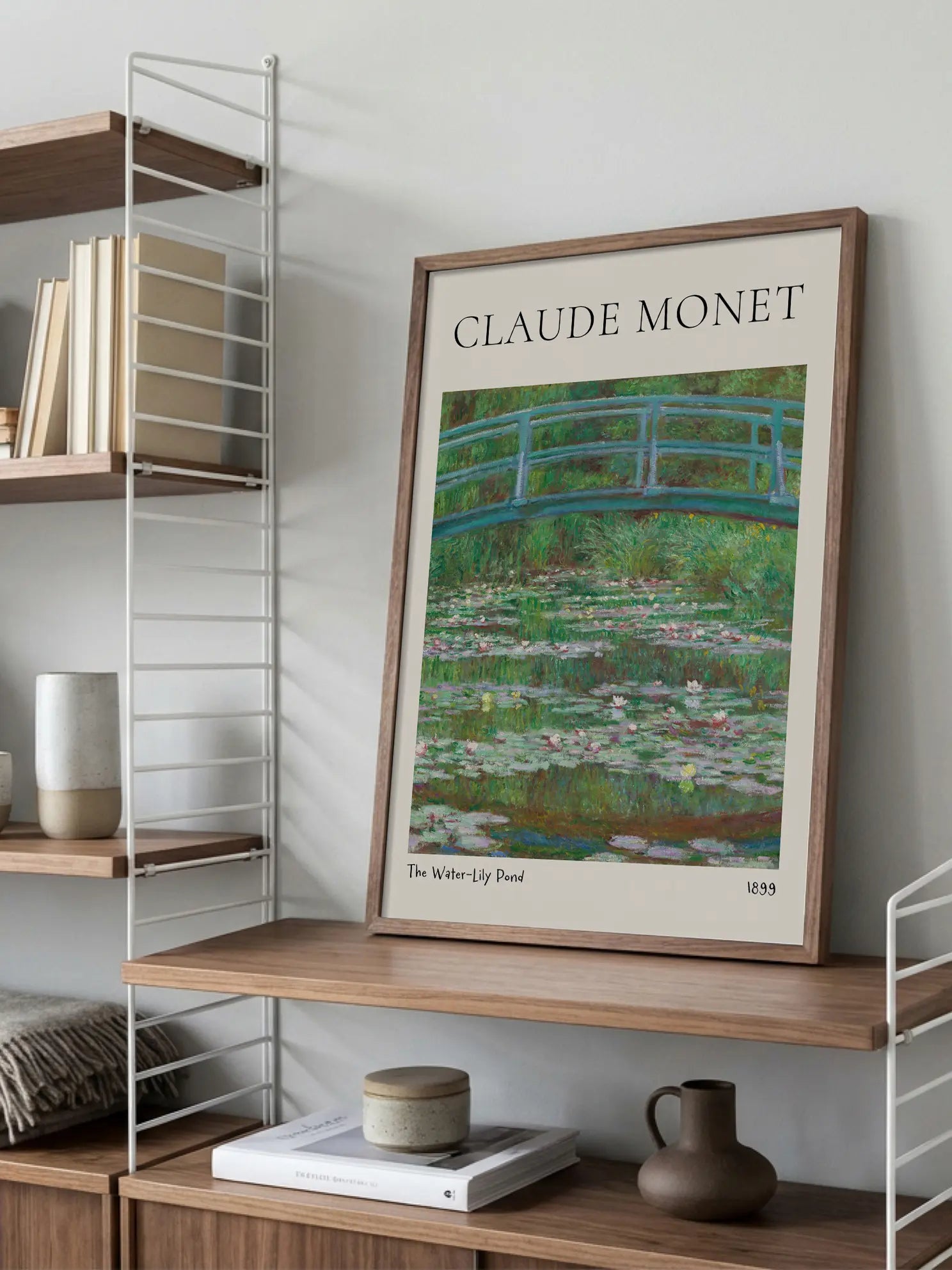 Monet — The Water-Lily Pond Poster