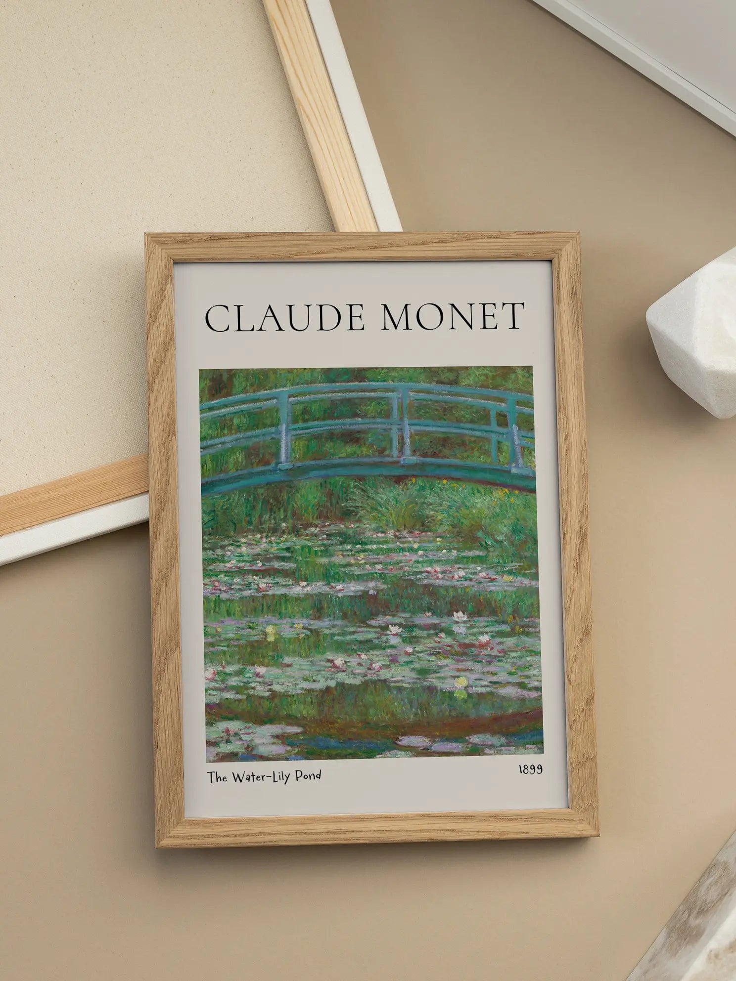 Monet — The Water-Lily Pond Poster