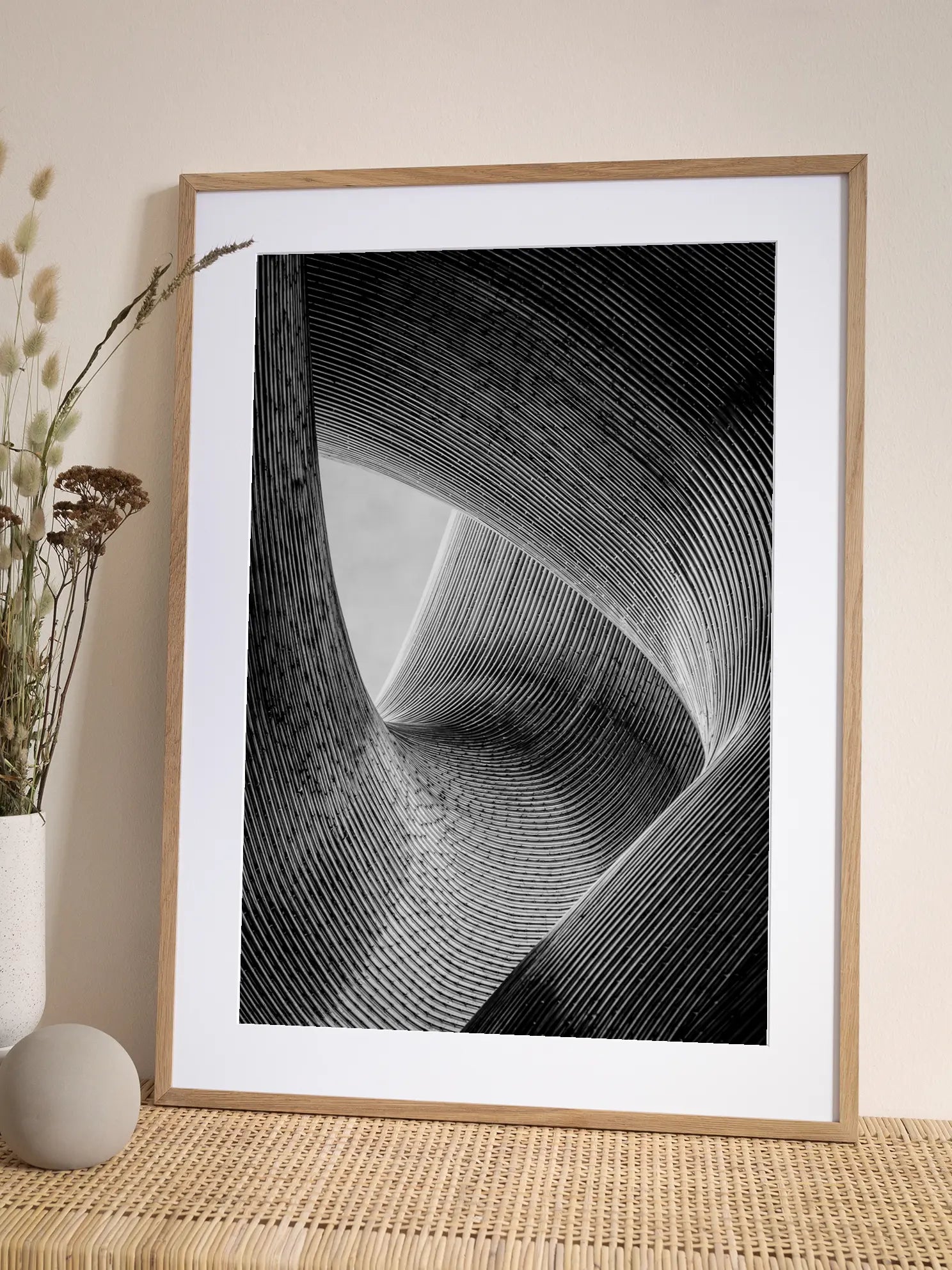 Monochrome Architecture Poster