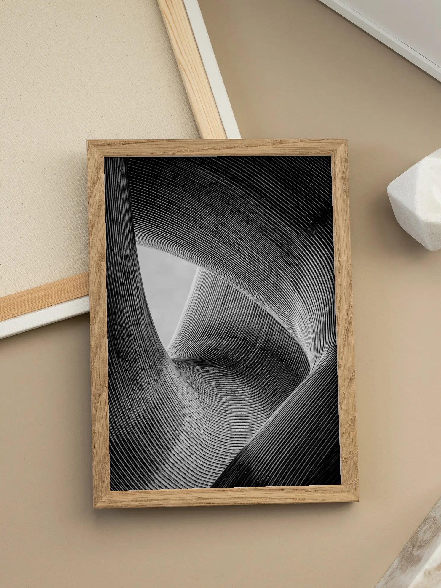 Monochrome Architecture Poster