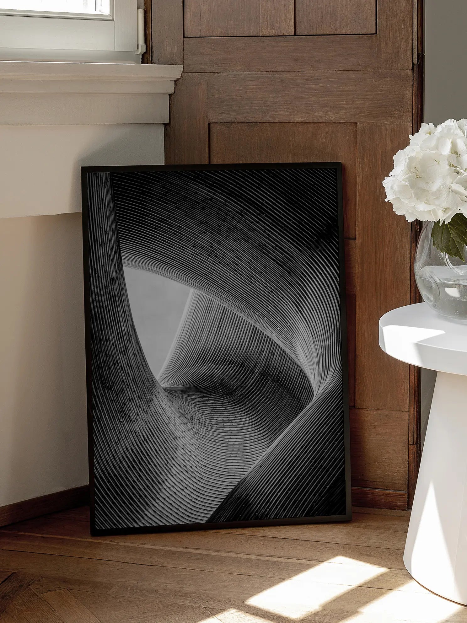 Monochrome Architecture Poster