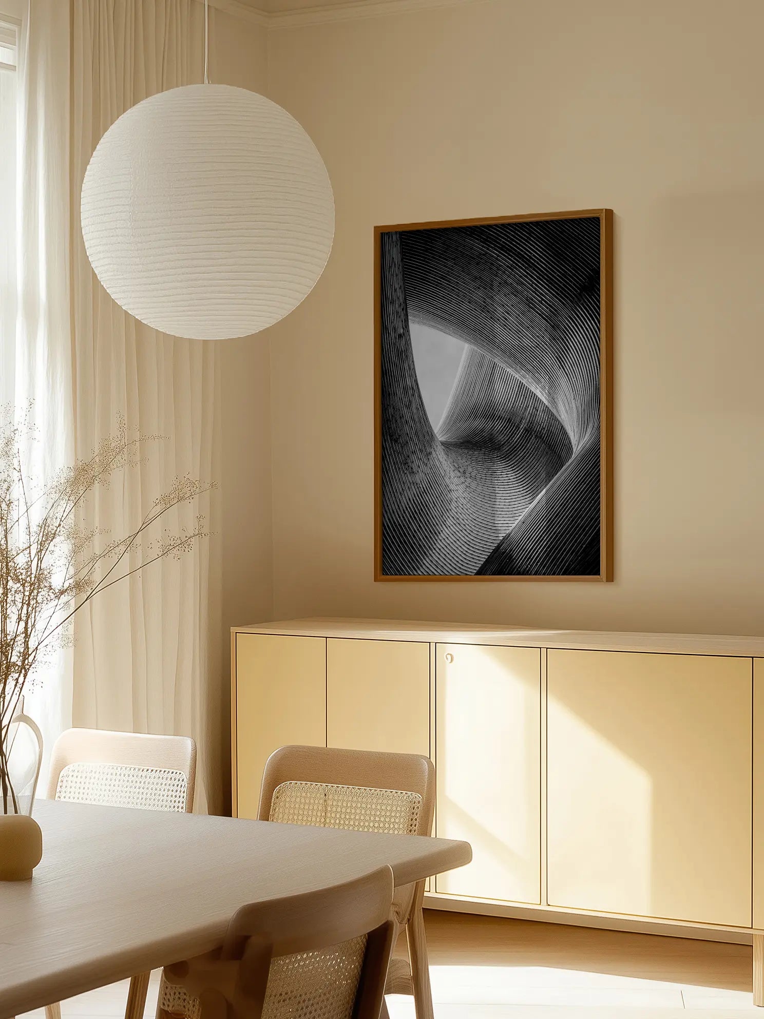 Monochrome Architecture Poster