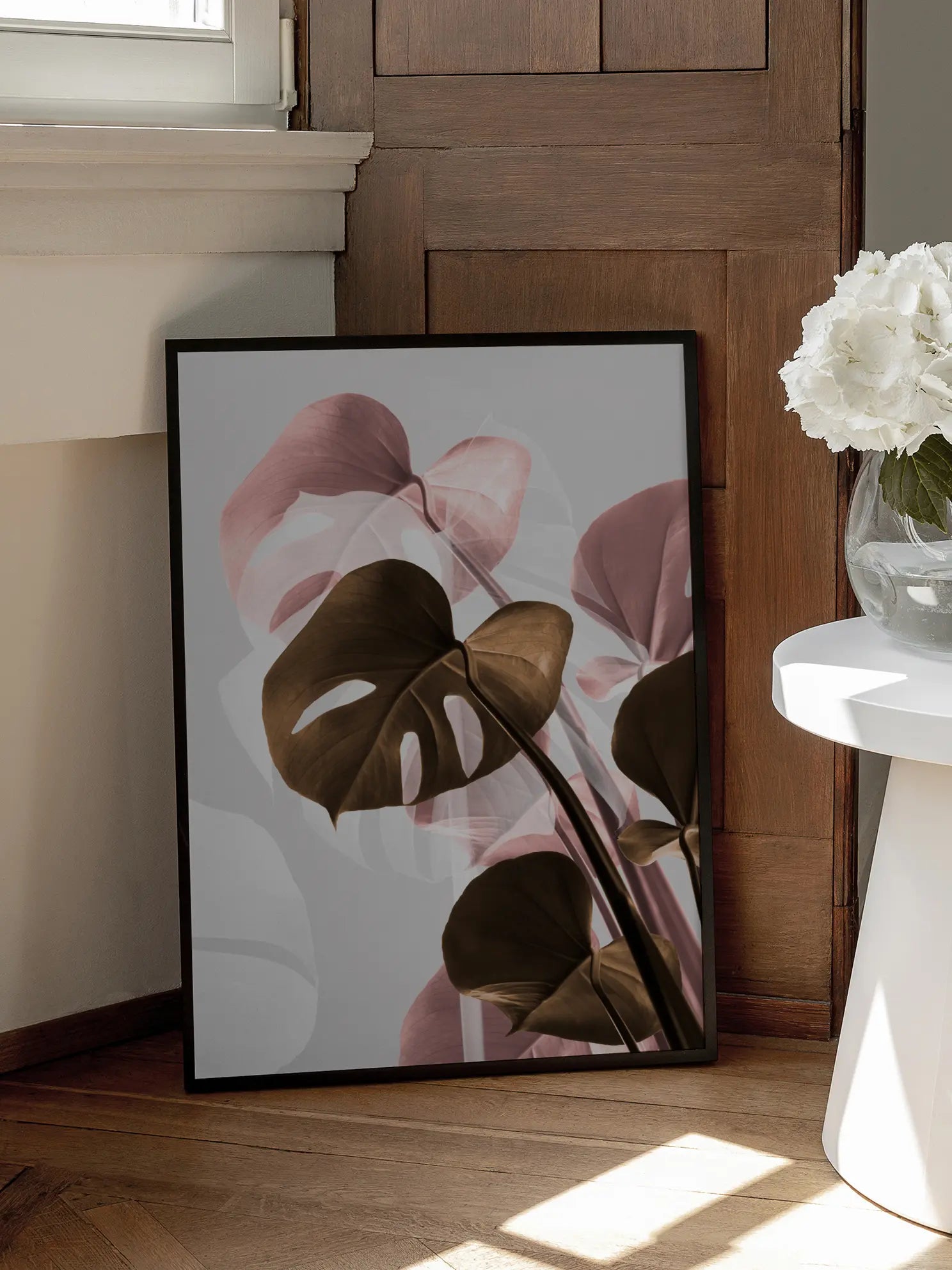 Monstera in Color Poster