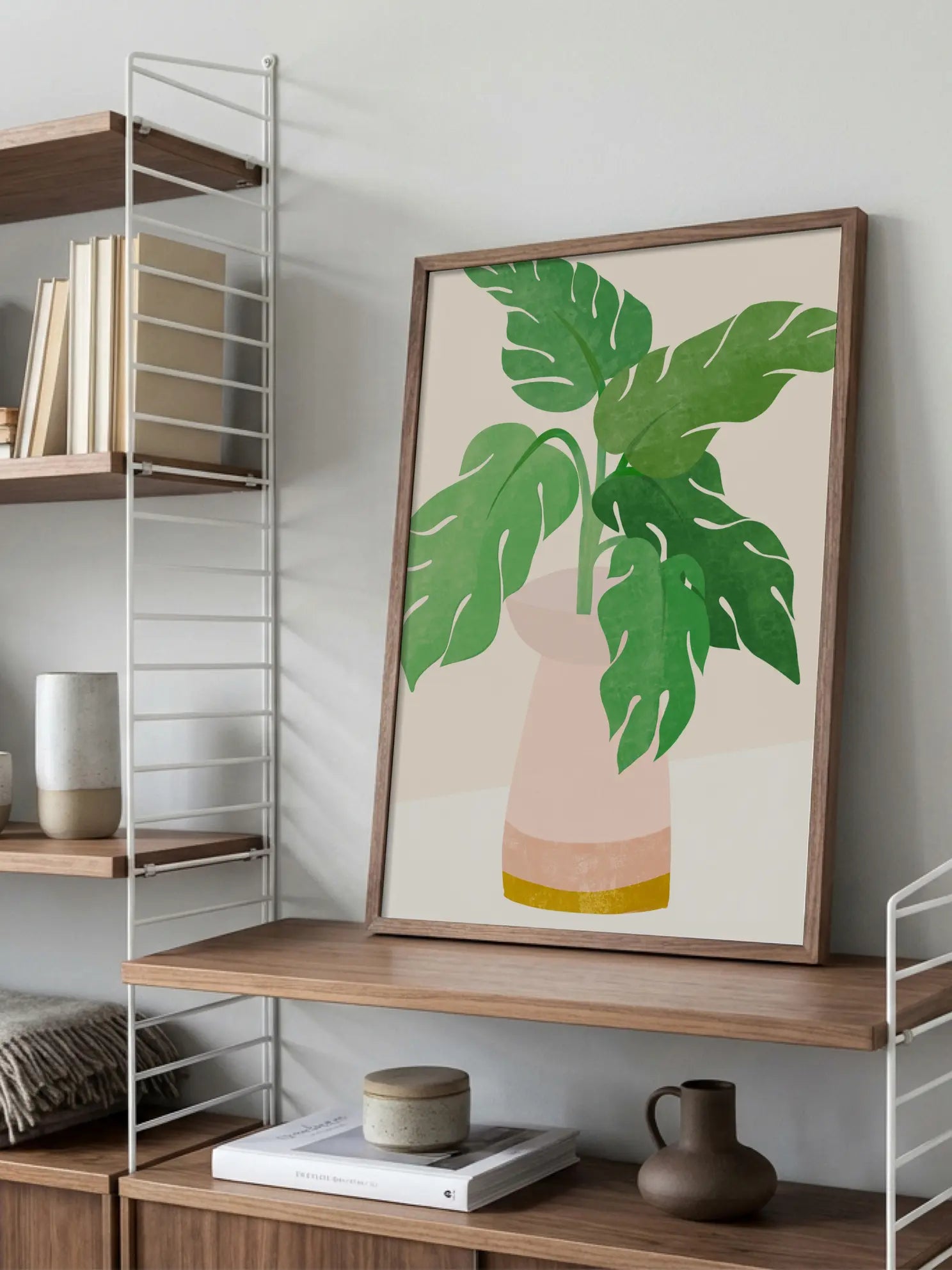 Monstera Plant Poster
