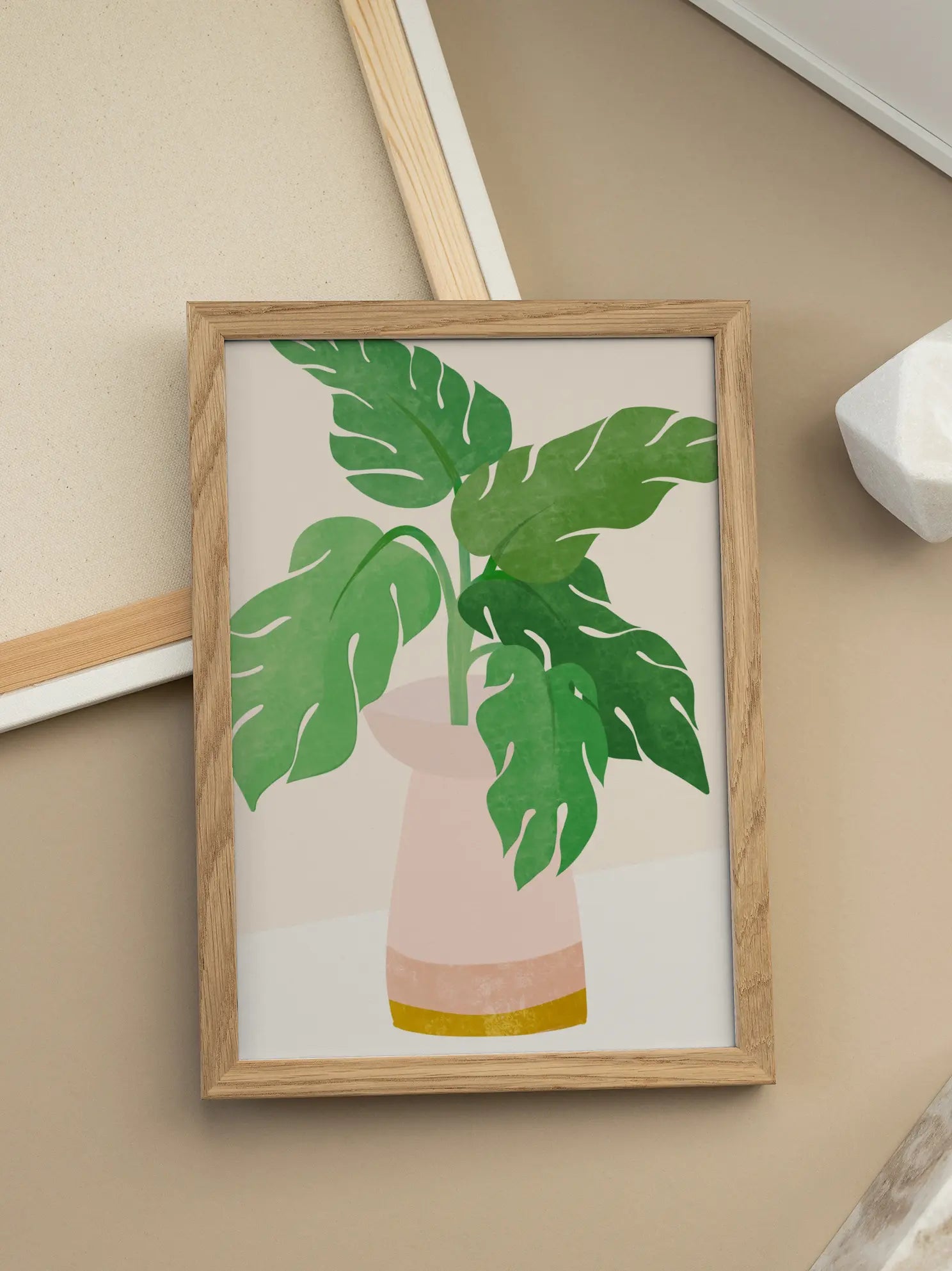 Monstera Plant Poster