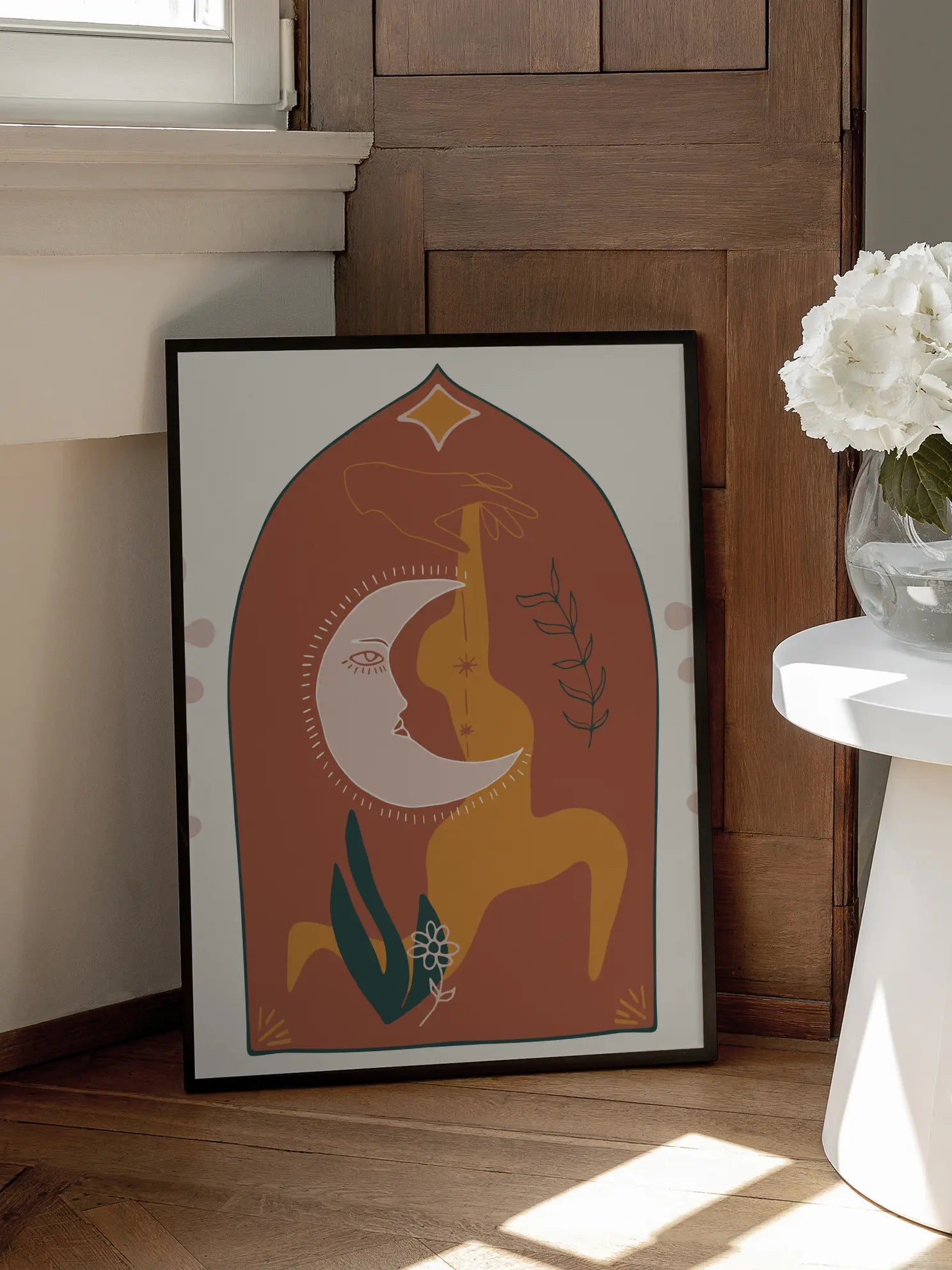 Moon Body Poster